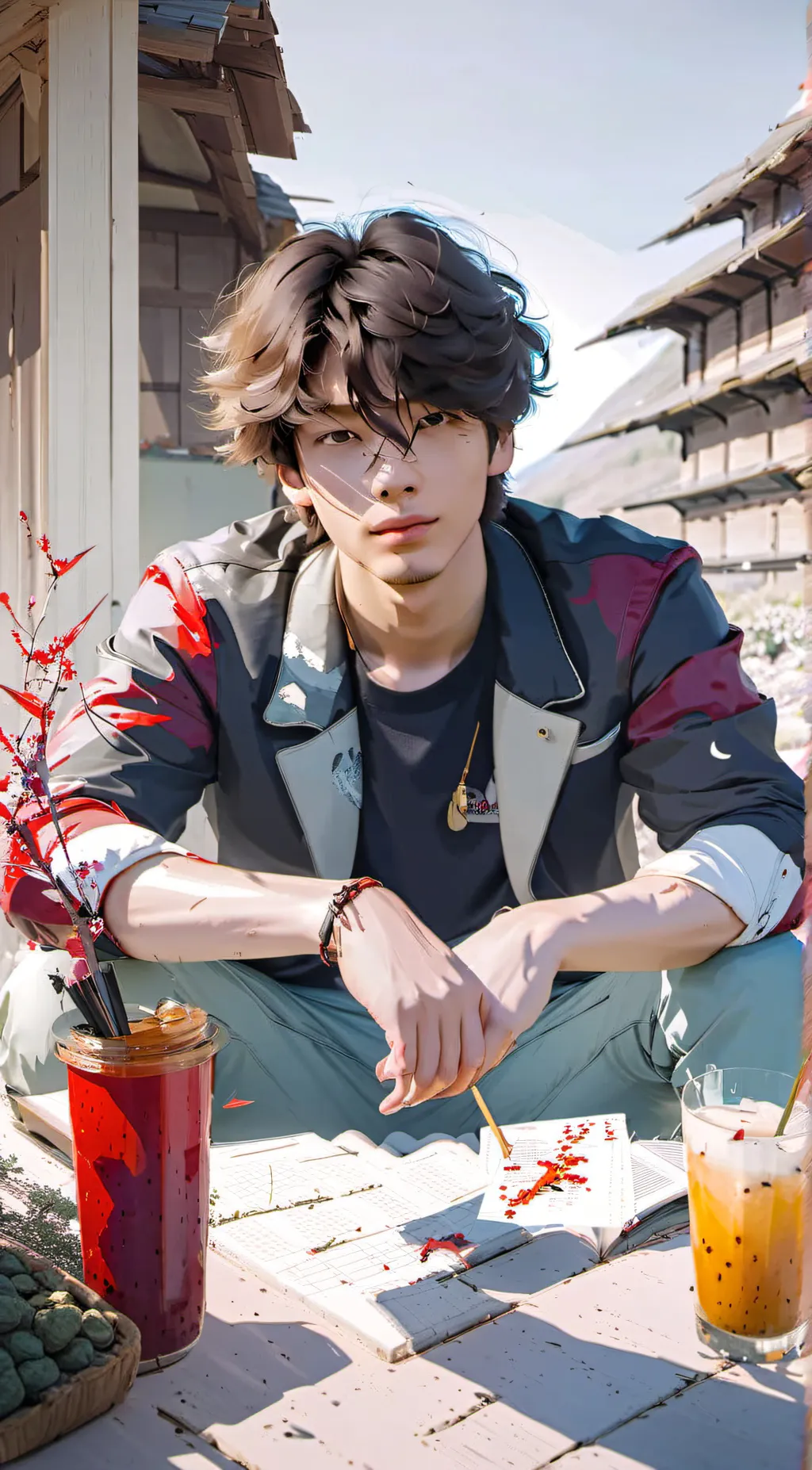 ai character: Alex background