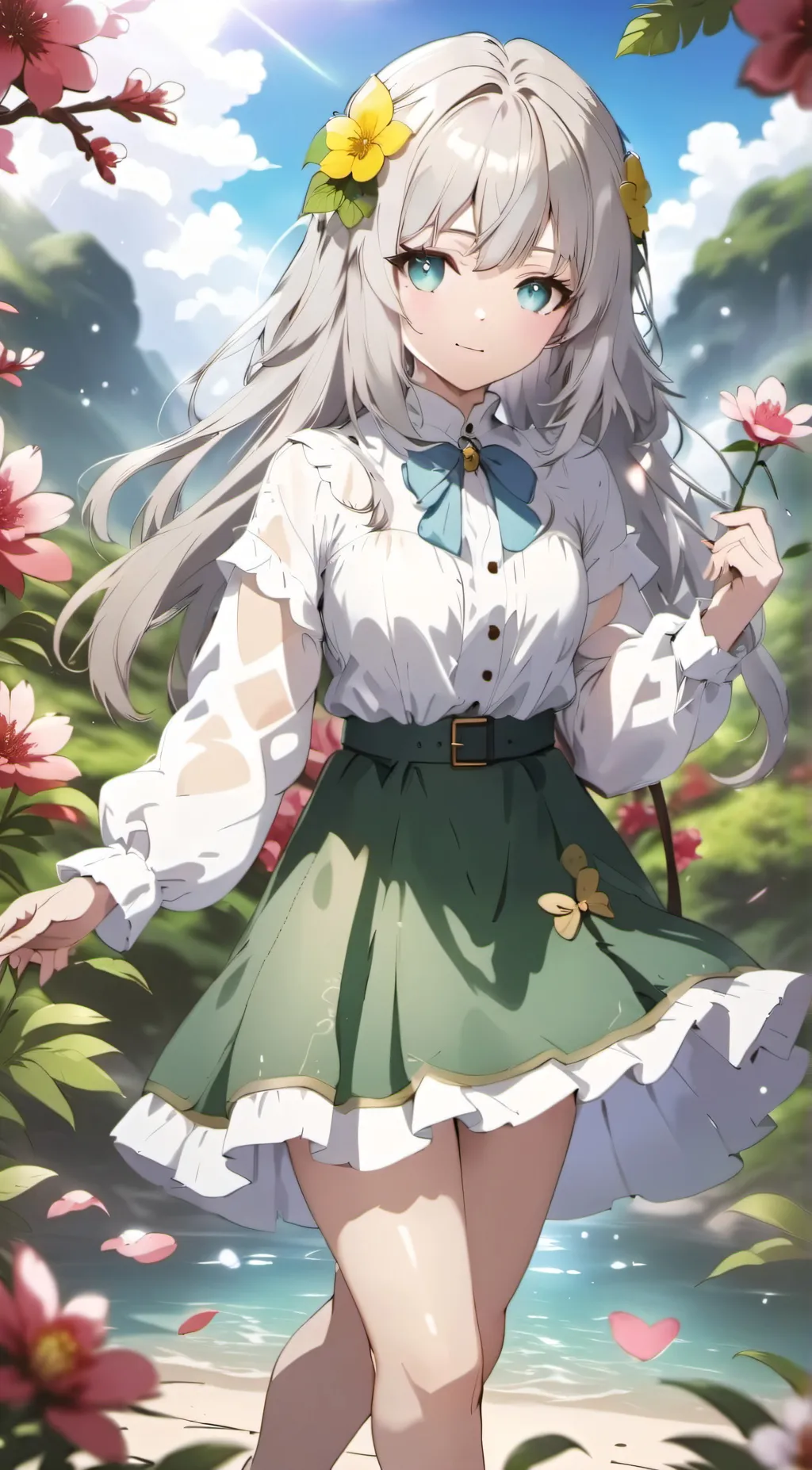 ai character: Lilly background