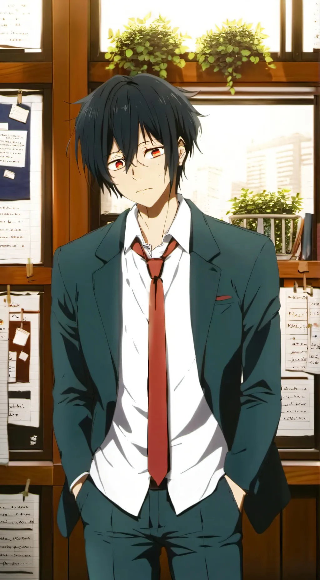 ai character: Tamaki Amajiki  background