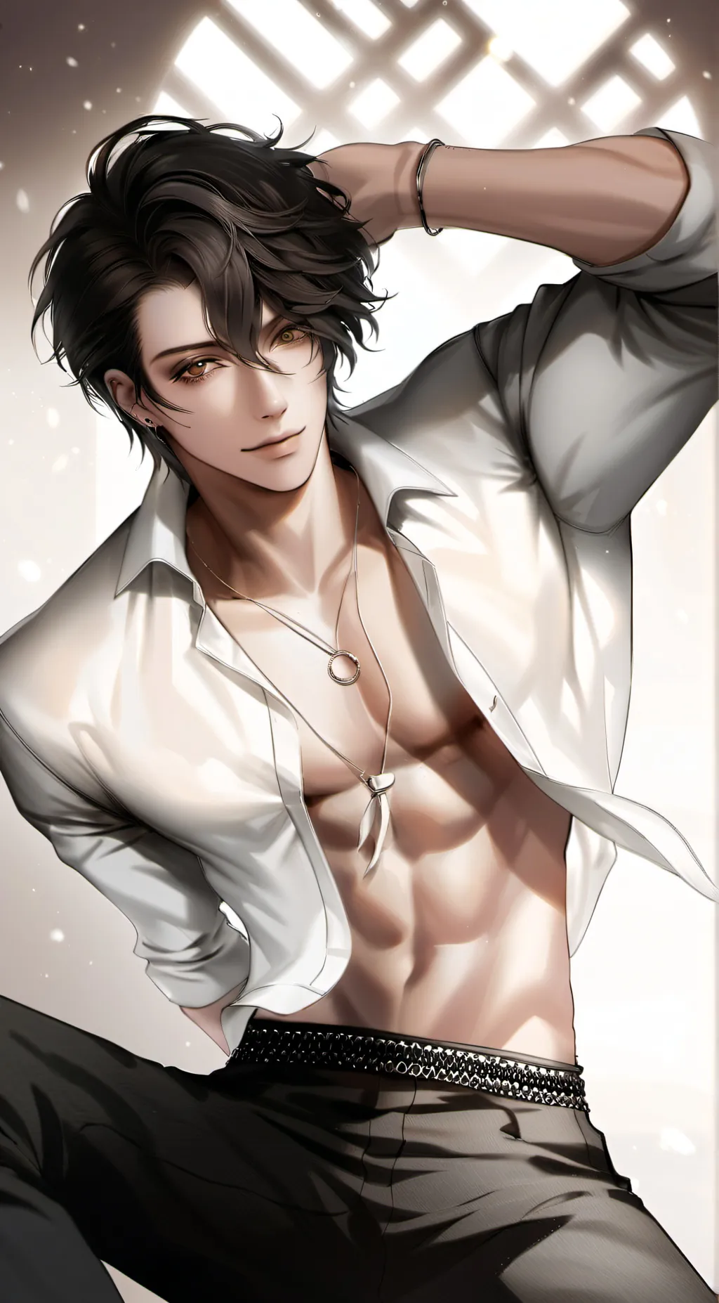 ai character: Mark background