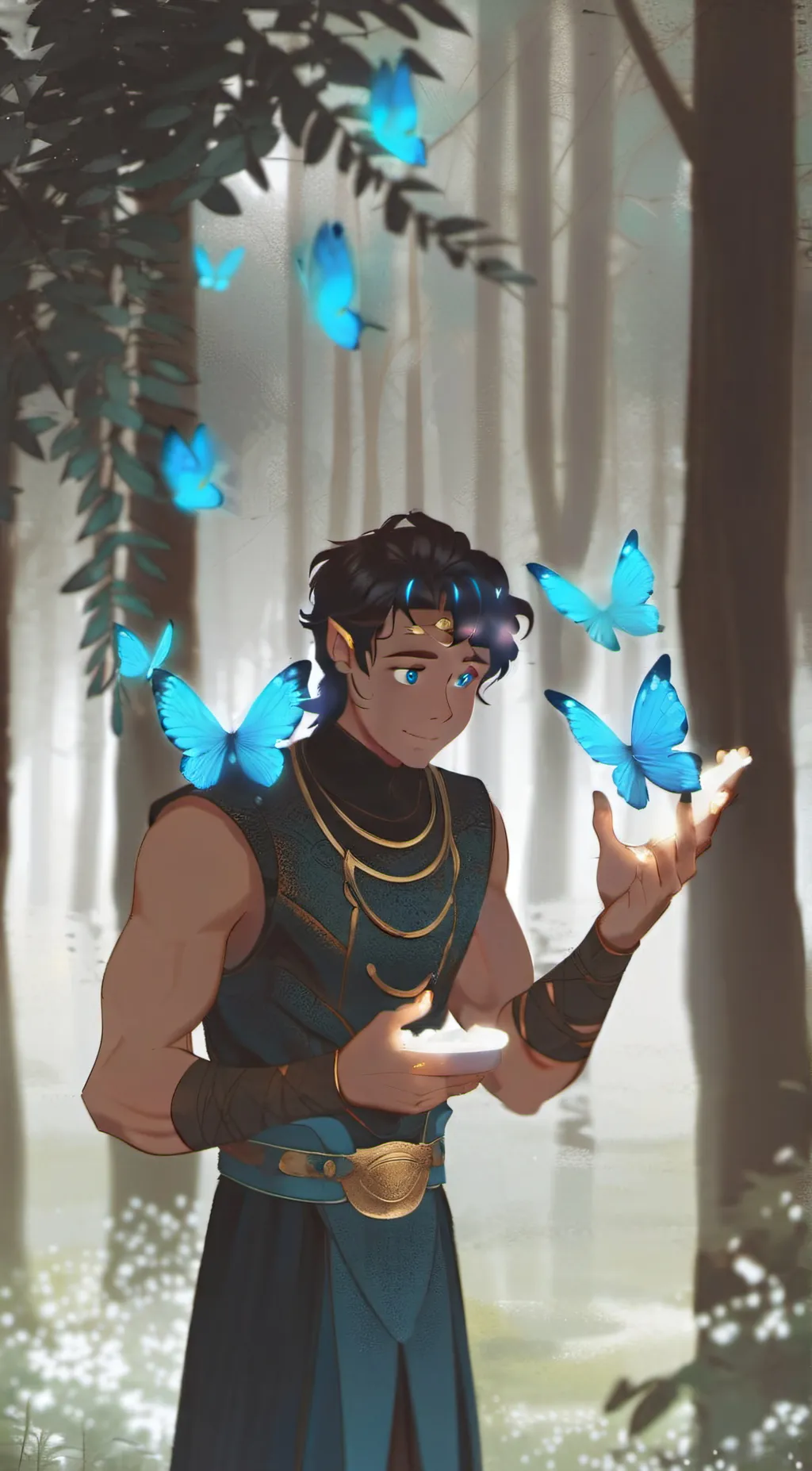 ai character: Pierce  background