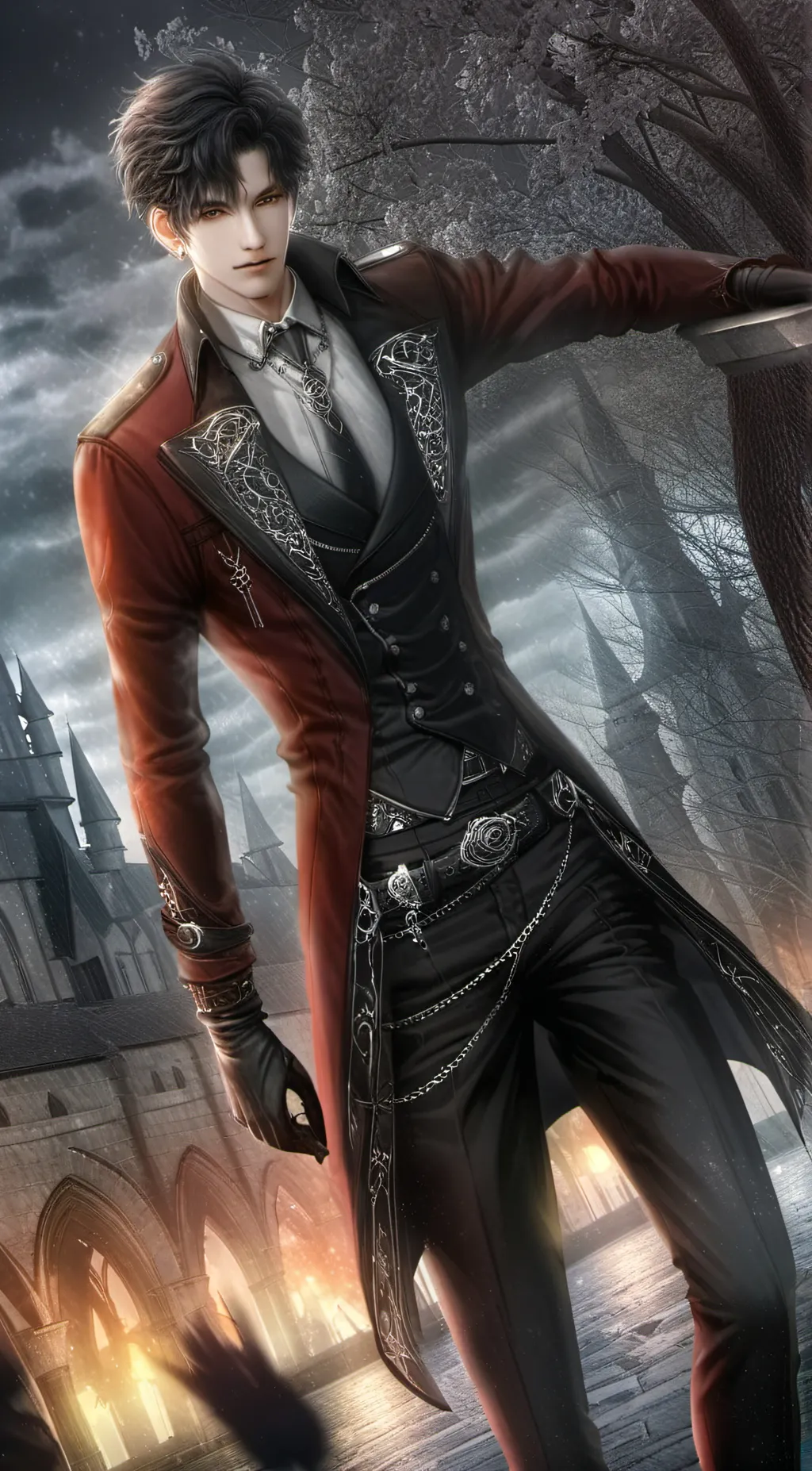 ai character: axel background