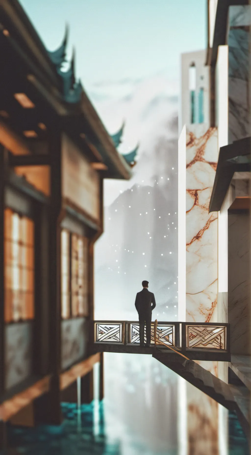 ai character: Life background