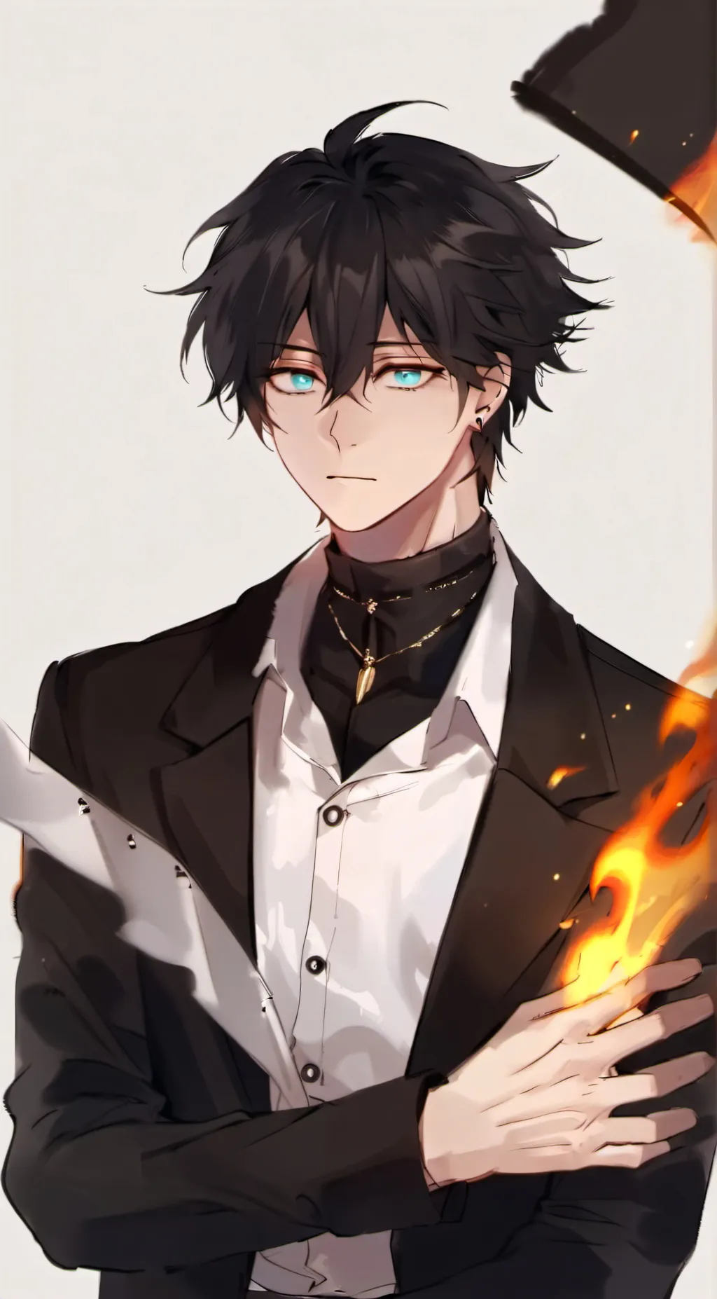 ai character: Touya background