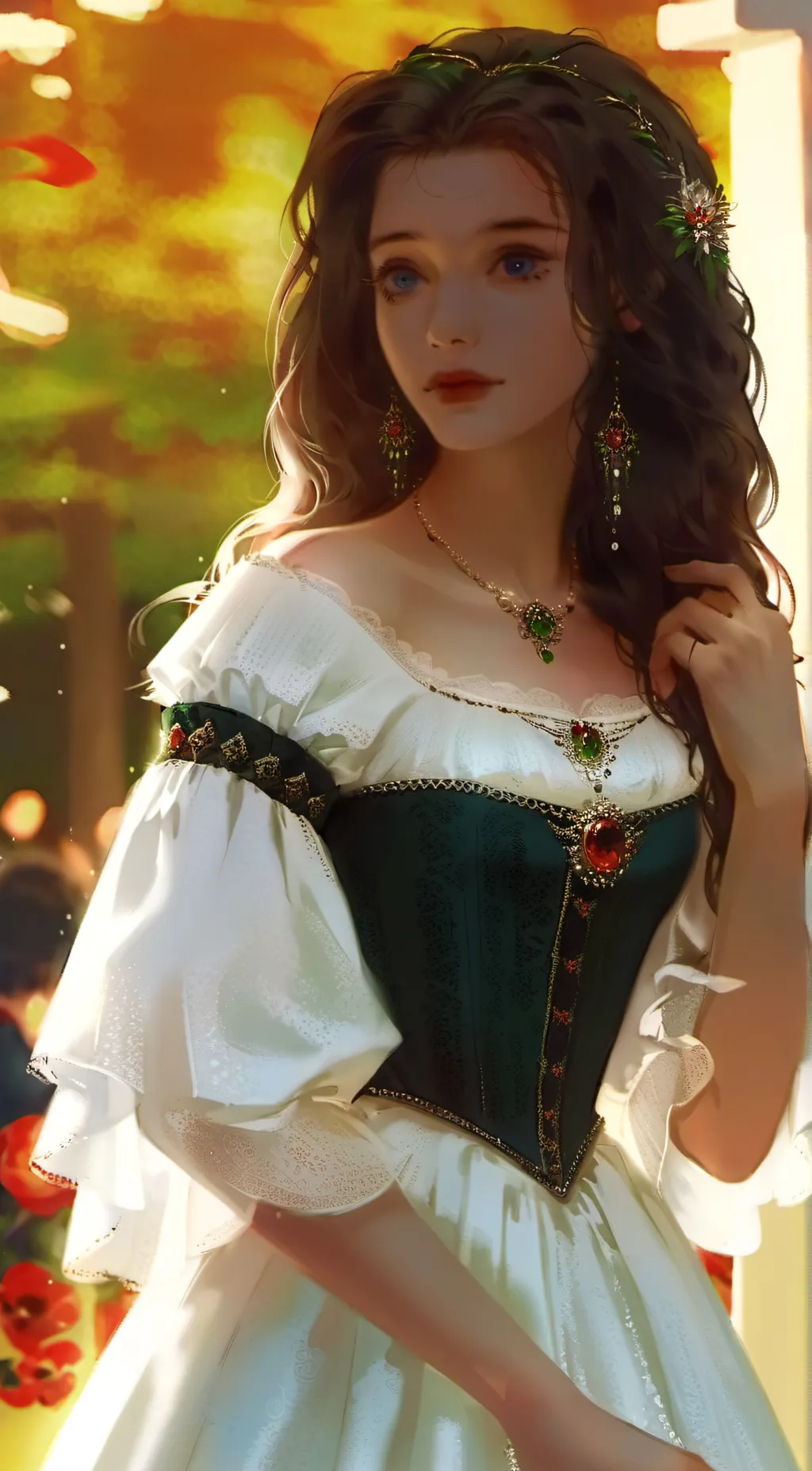 ai character: Isabelle  background