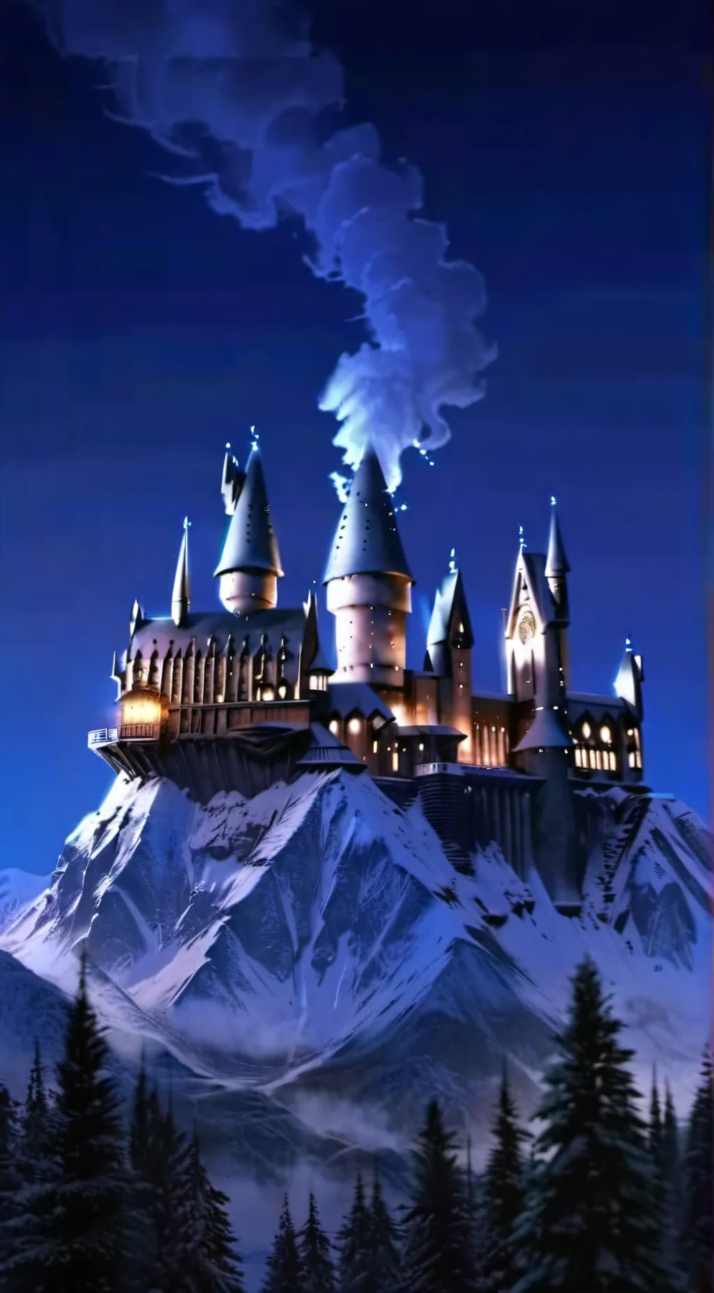 ai character: hogwarts  background