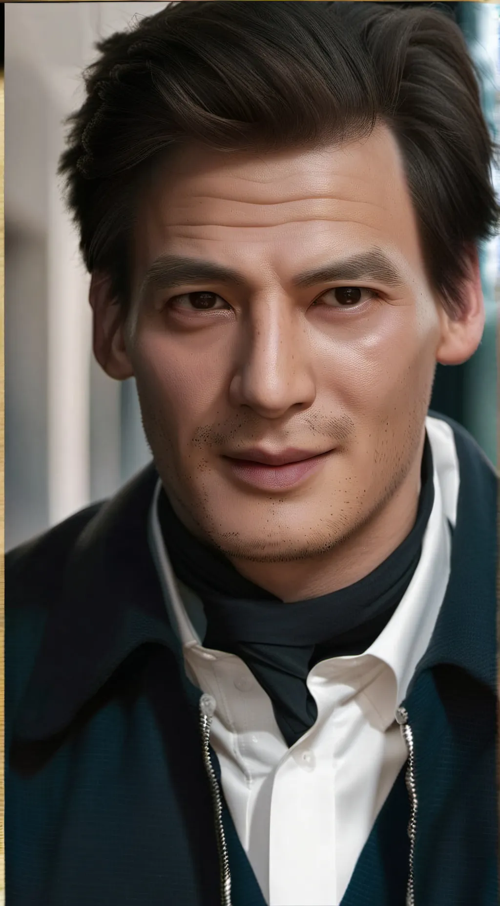 ai character: Girl background