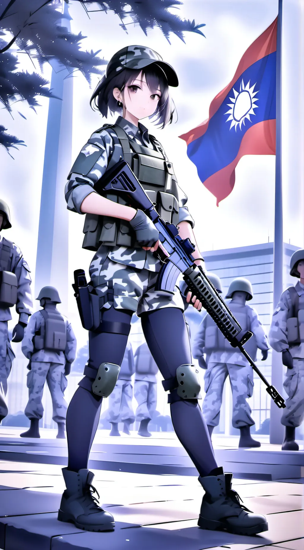 ai character: 黃漢光 background