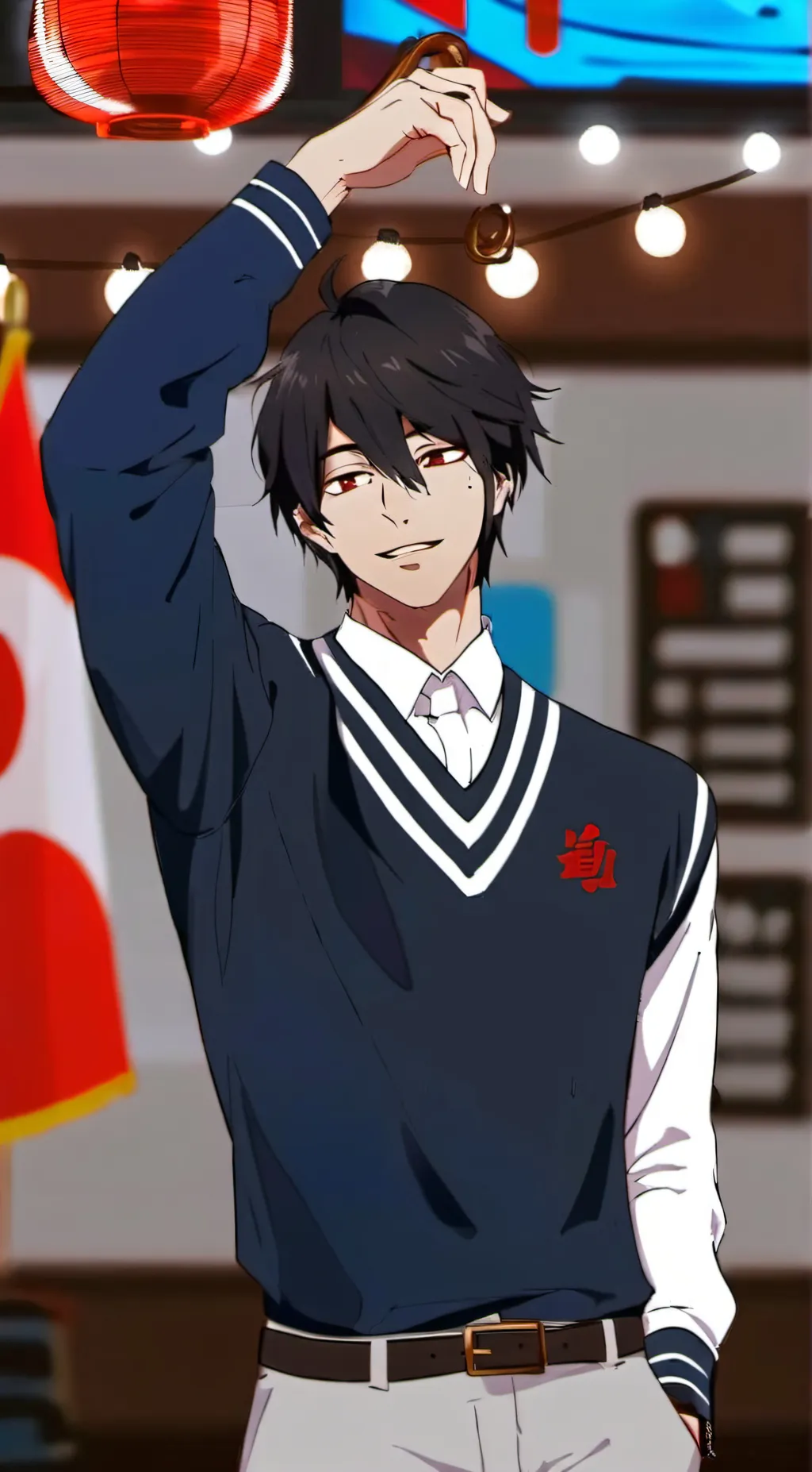 ai character: Itachi background