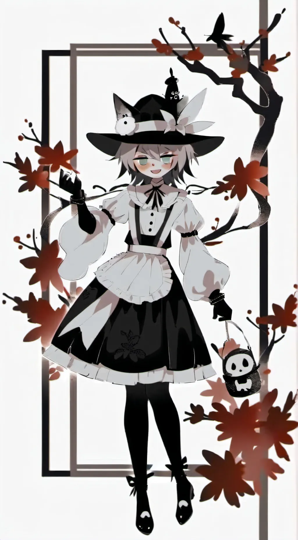 ai character: DIGTALHALLUCINATIO background