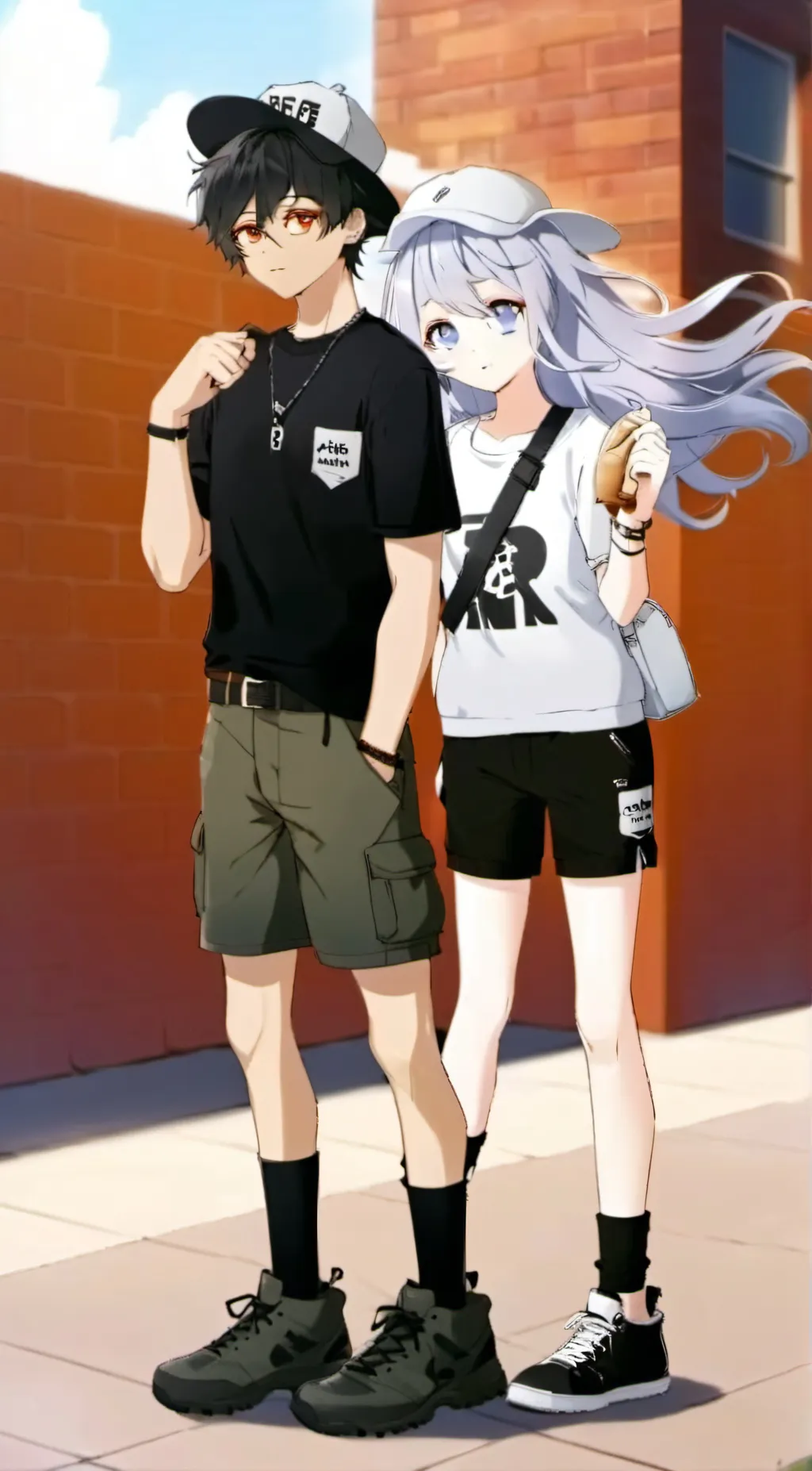 ai character:  LIL KEV & ALANIA background