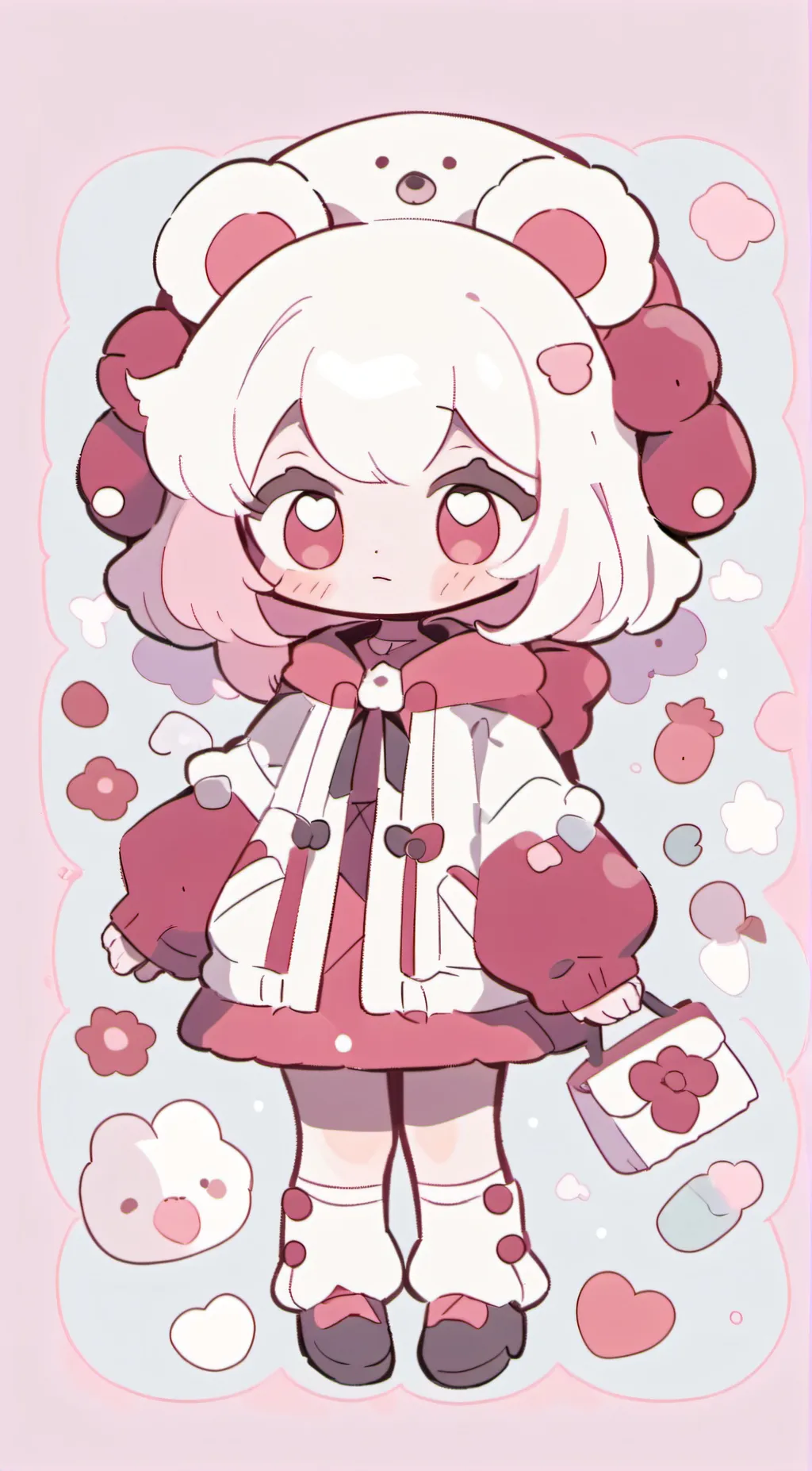 ai character: bobby bearhug  background