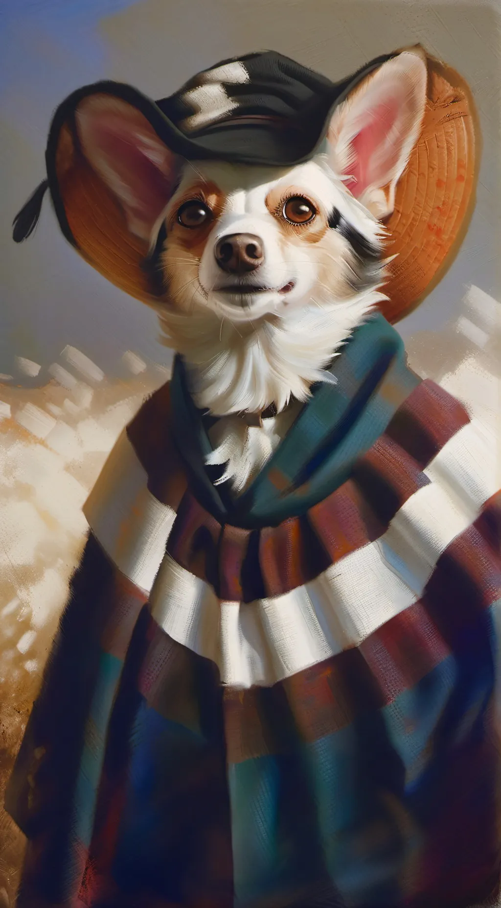 ai character: my Chihuahua  background
