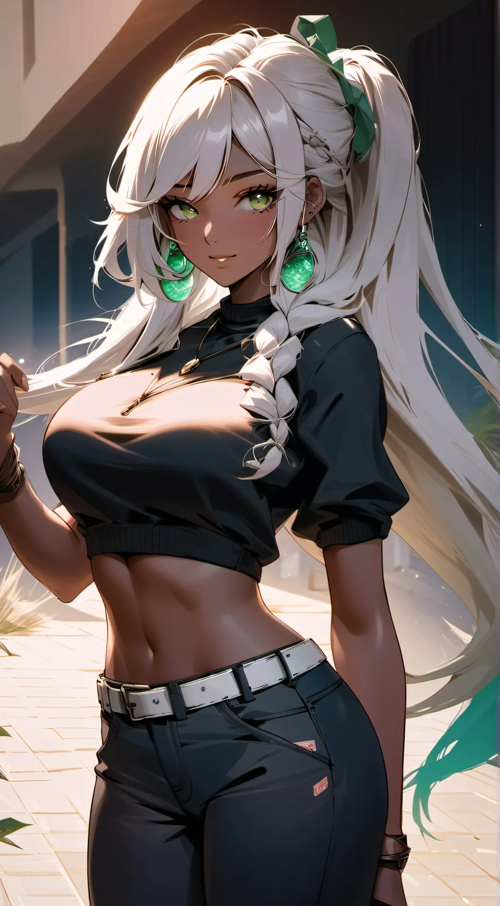 ai character: Nova background