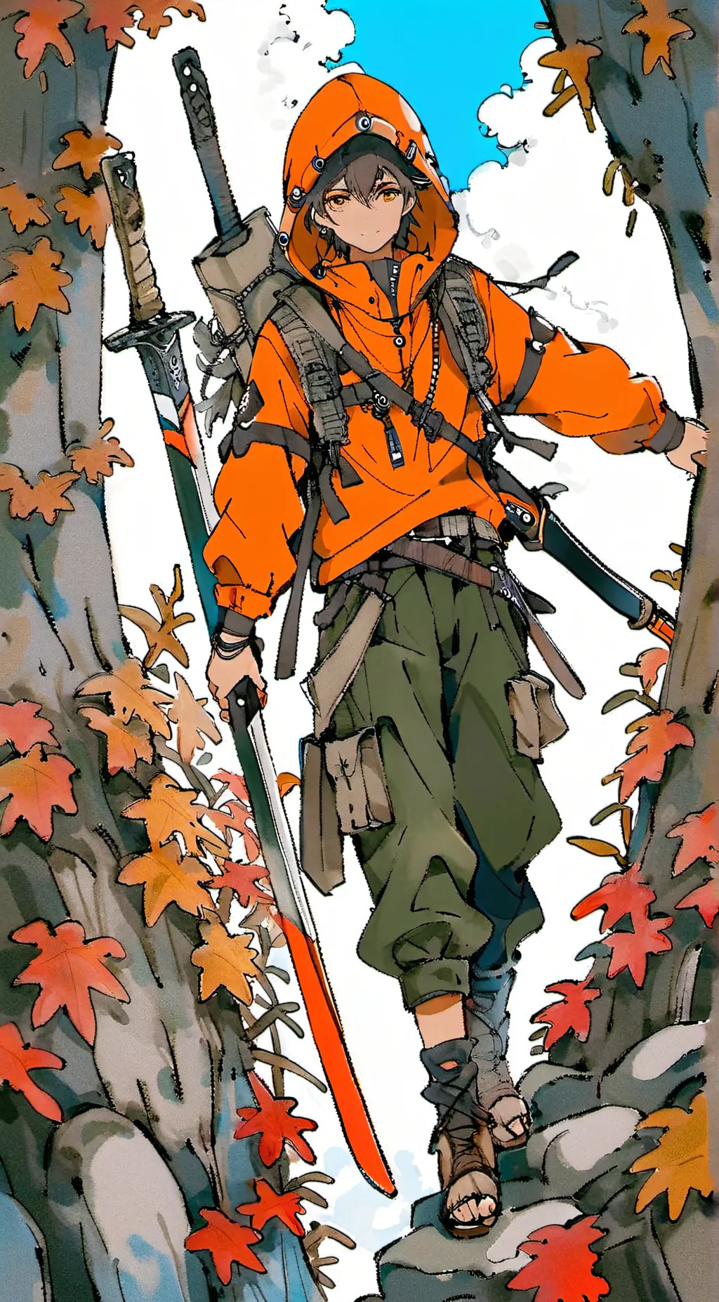 ai character: kay background