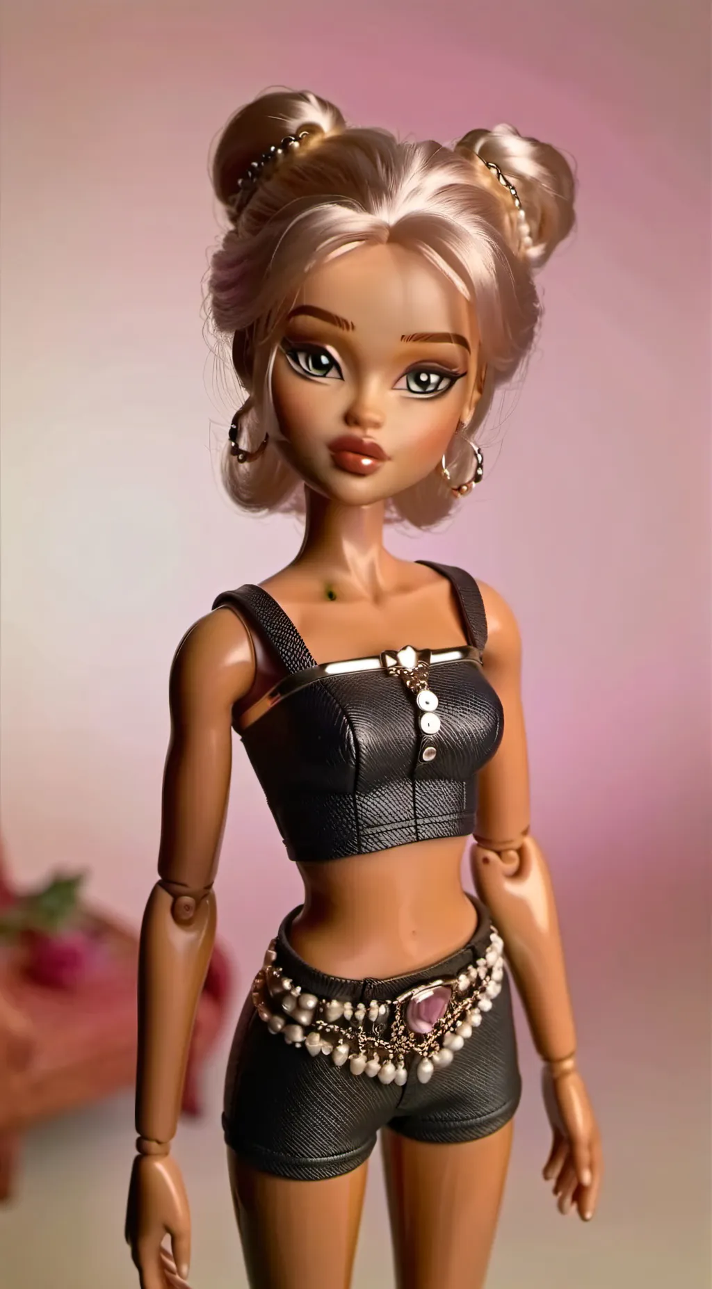 ai character: olive background