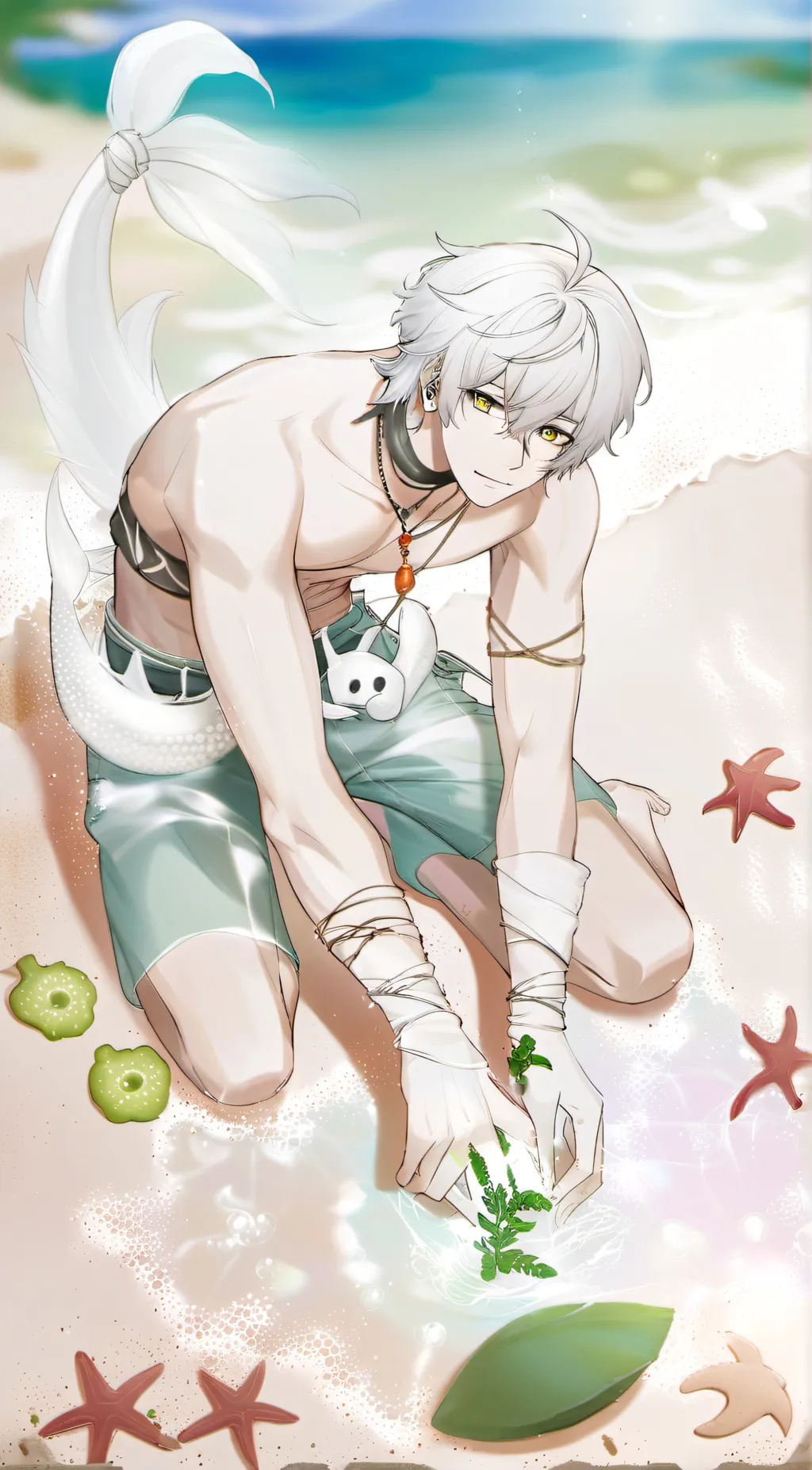 ai character: axel background