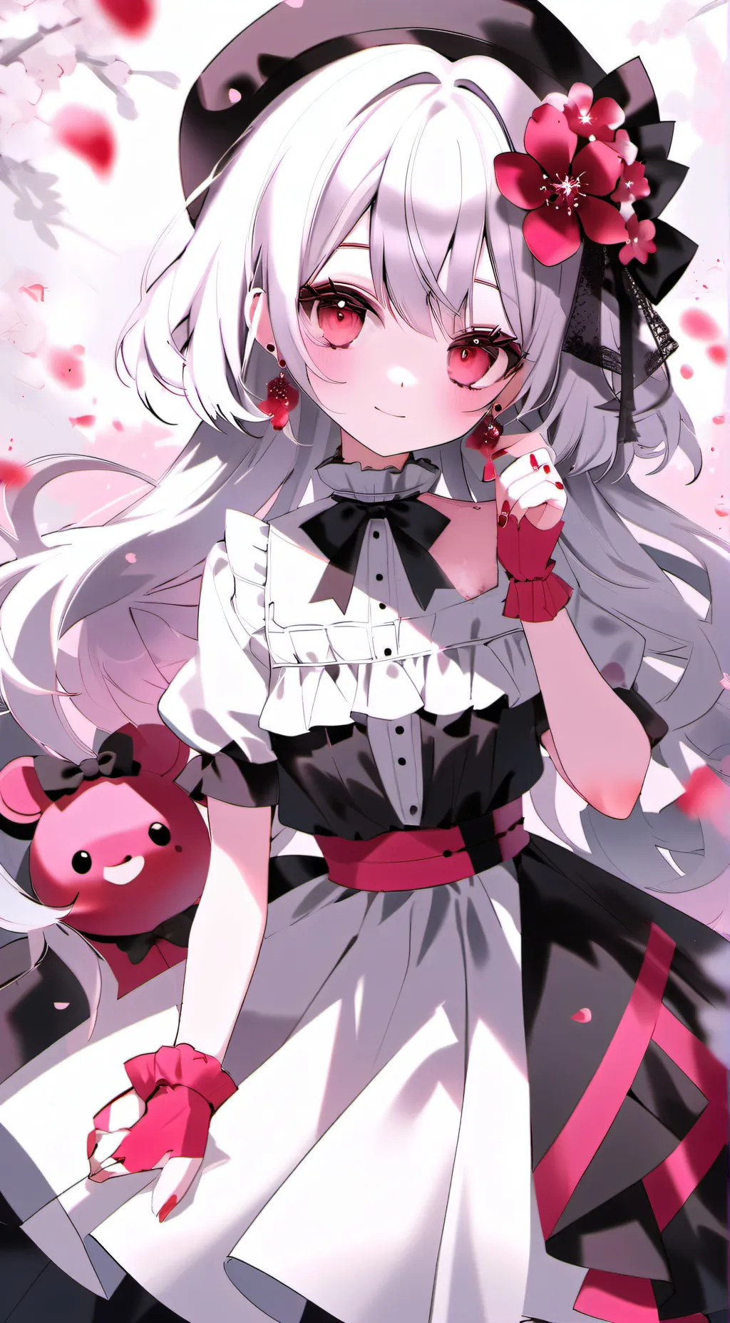 ai character: Lily  background