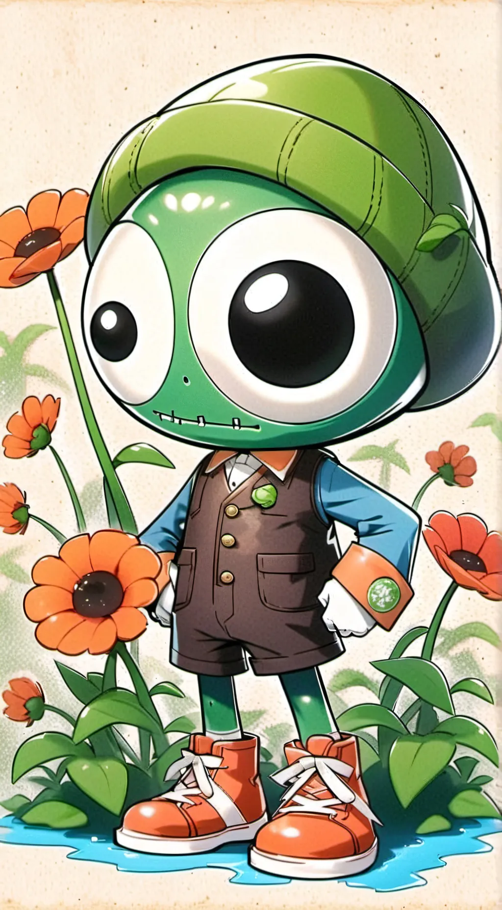 ai character: blizz background