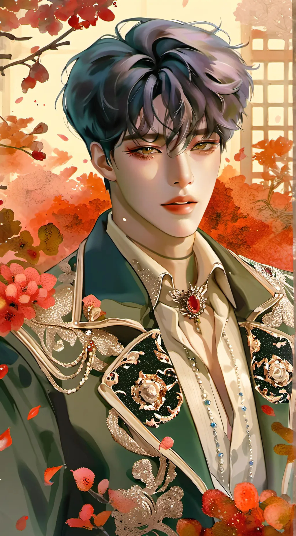 ai character: Brandon  background