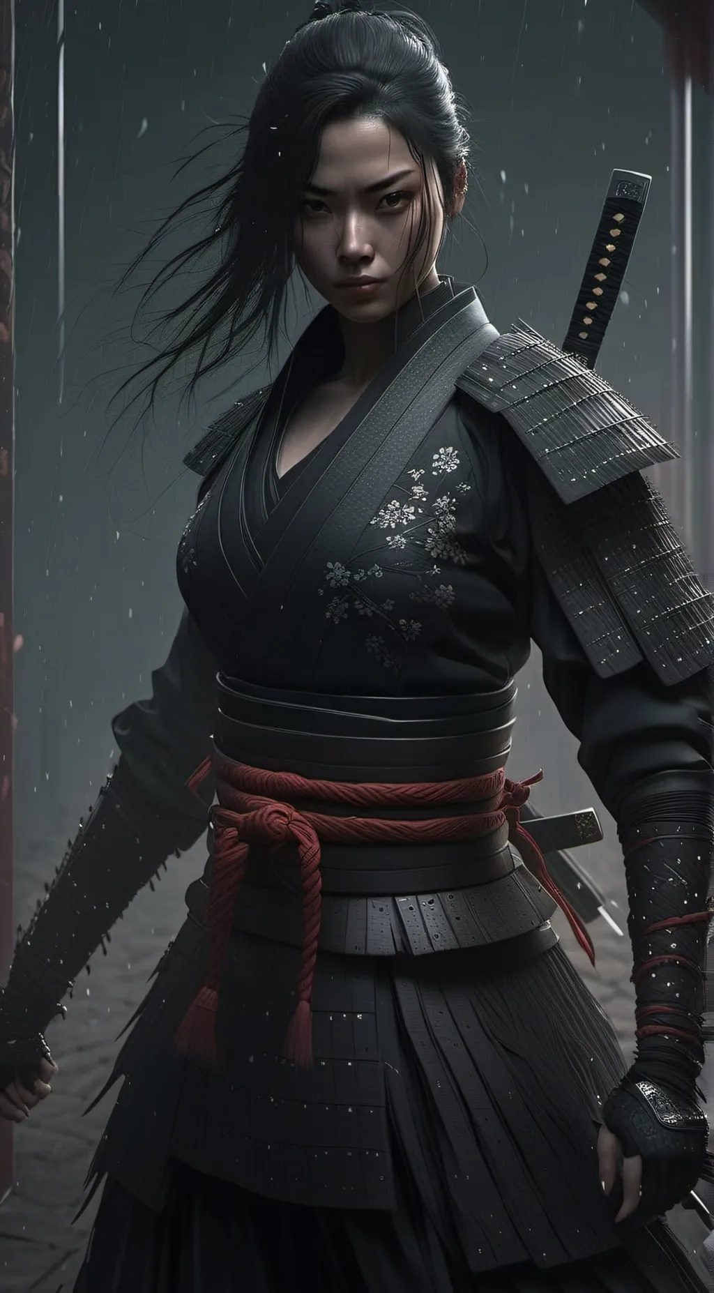 ai character: Kasumi background