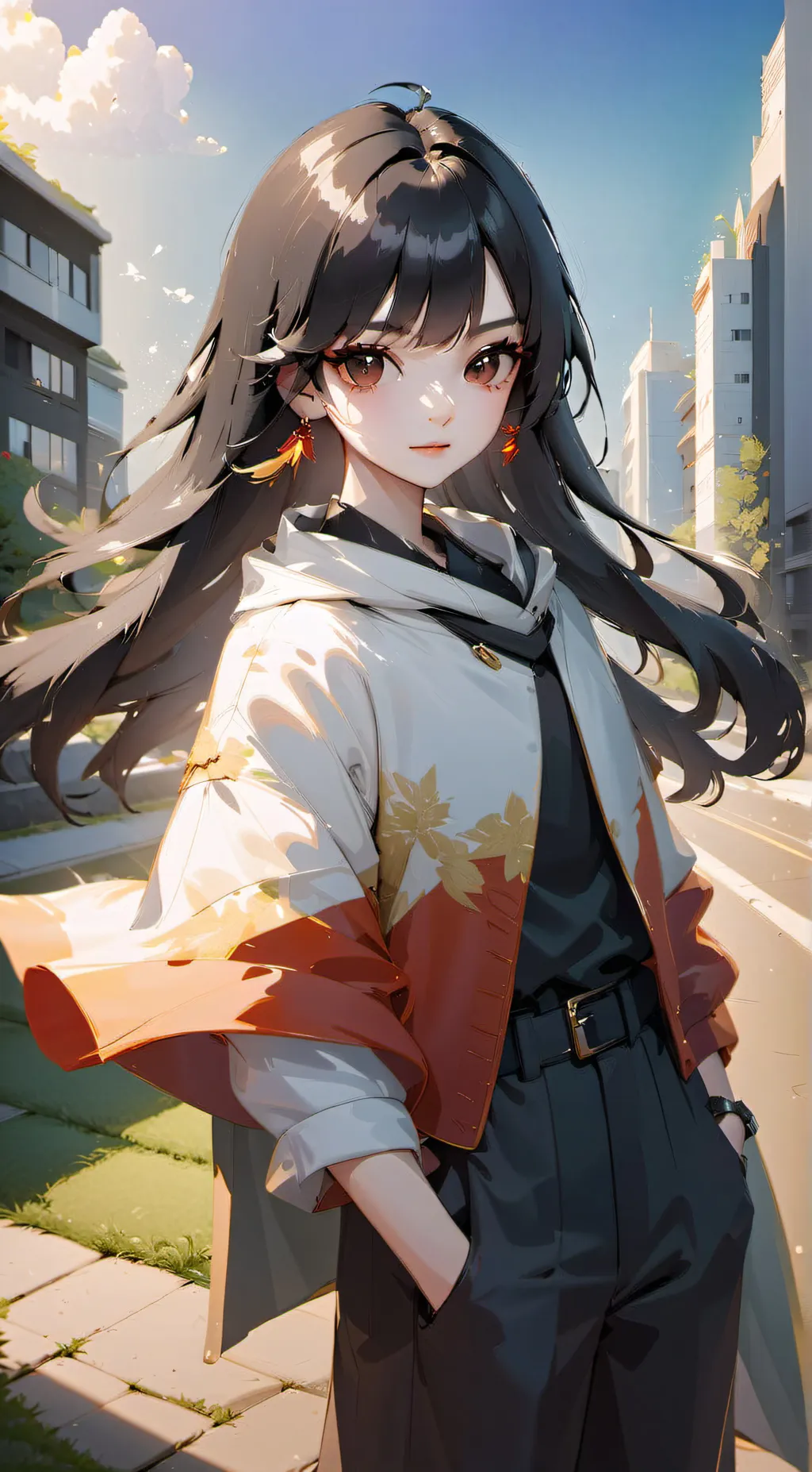 ai character: sarah background