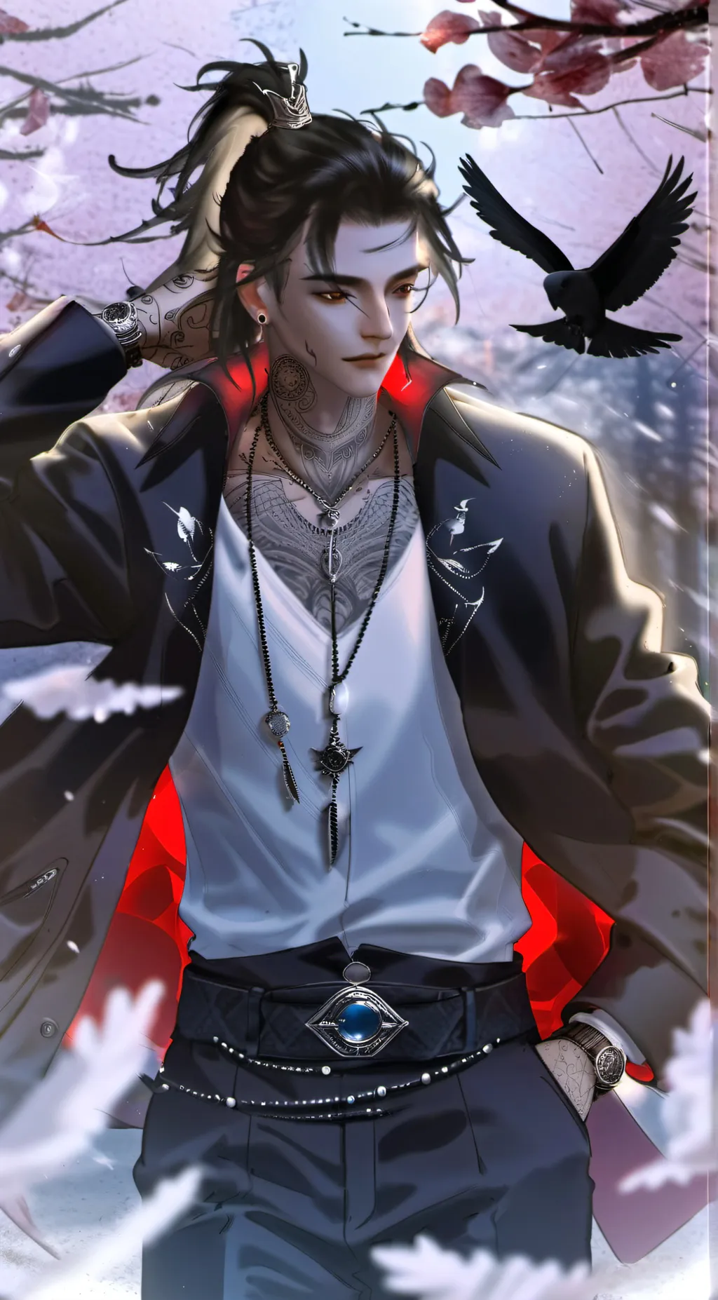 ai character: Daniel  background