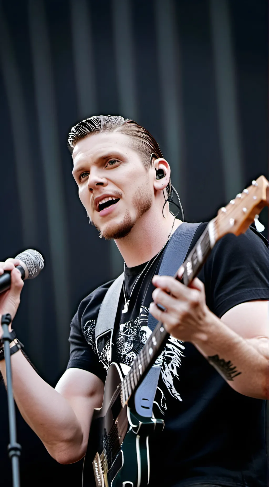 ai character: Brent Smith  background