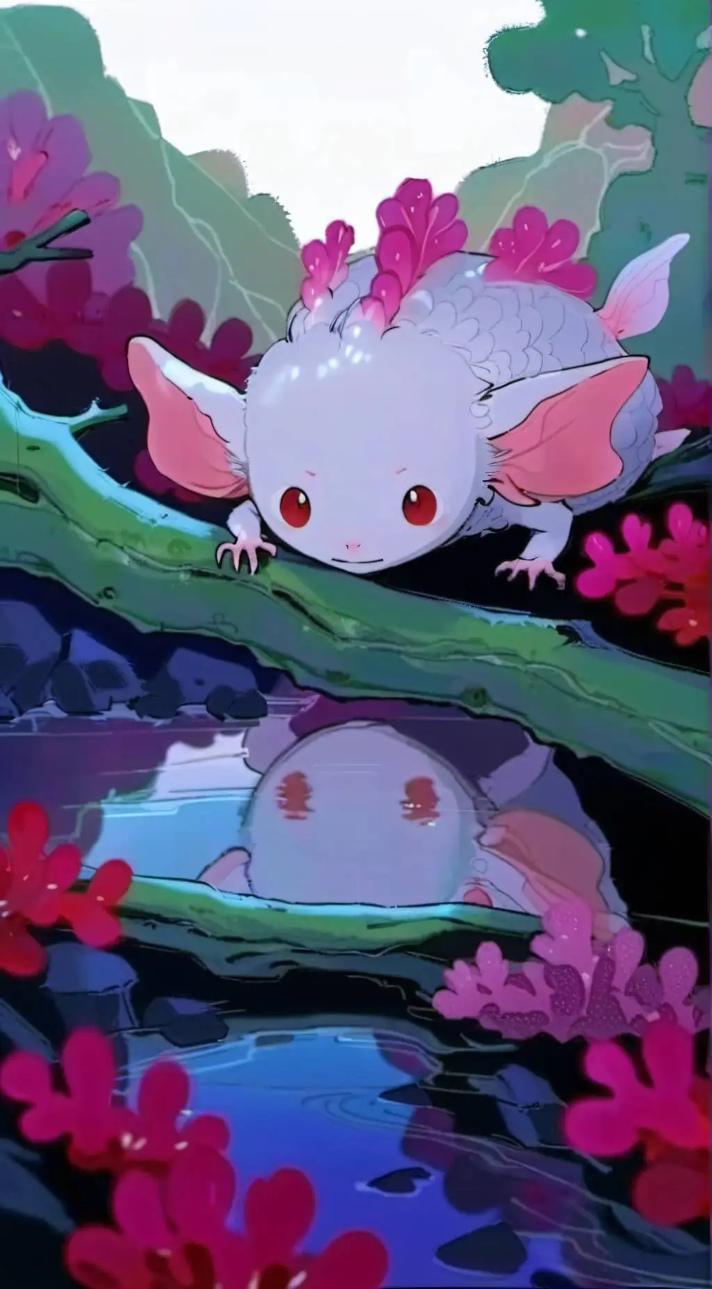 ai character: Kinito pet. background