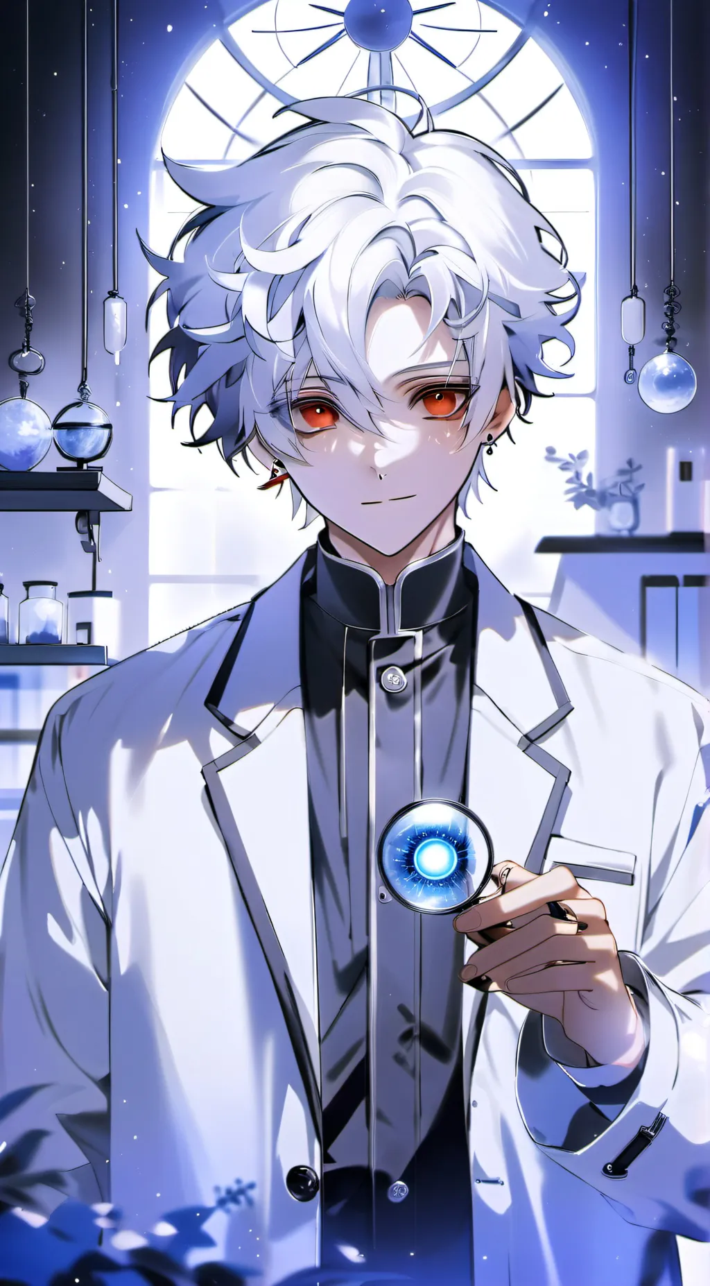 ai character: Lucifer background