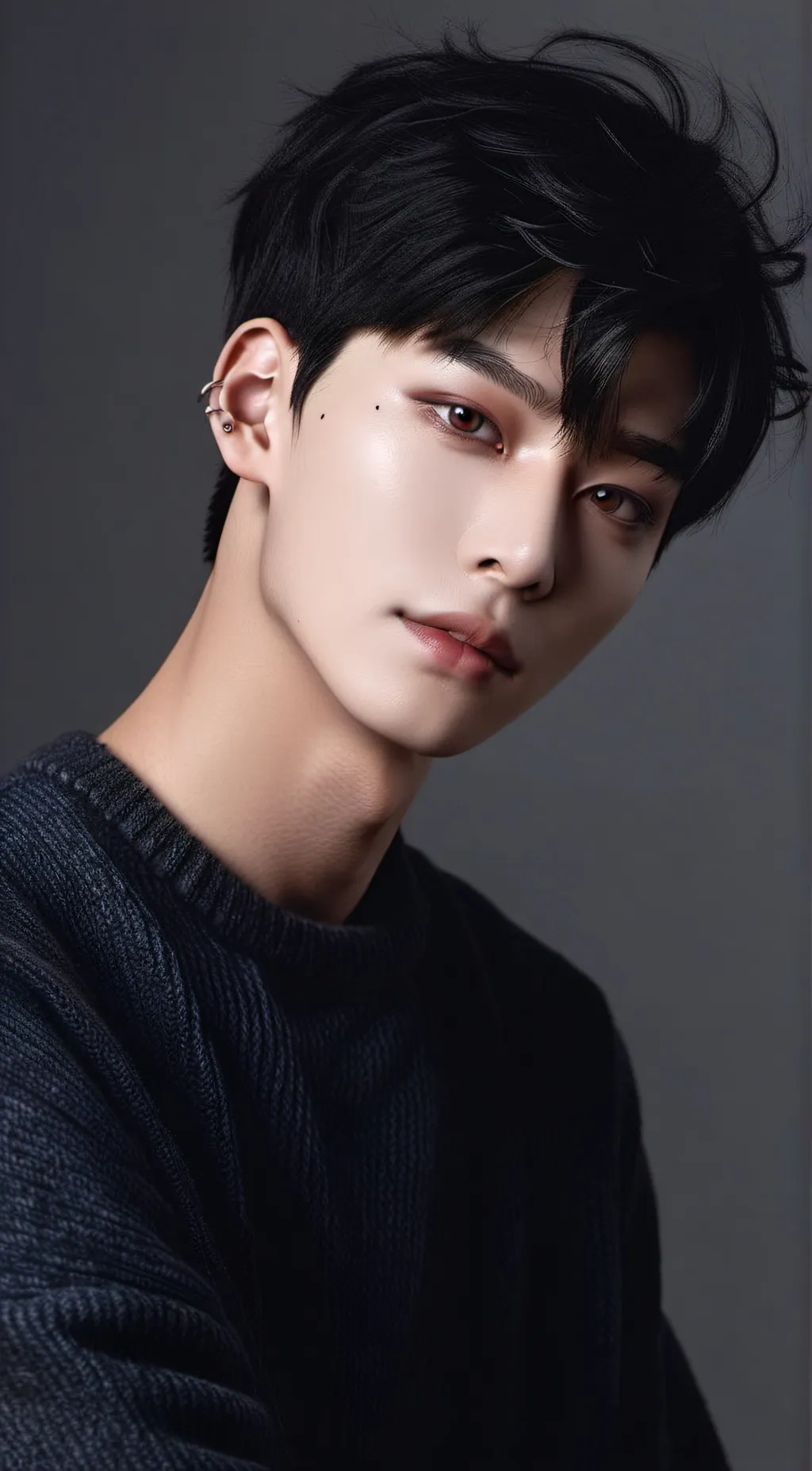 ai character: Baek Dae hoon background