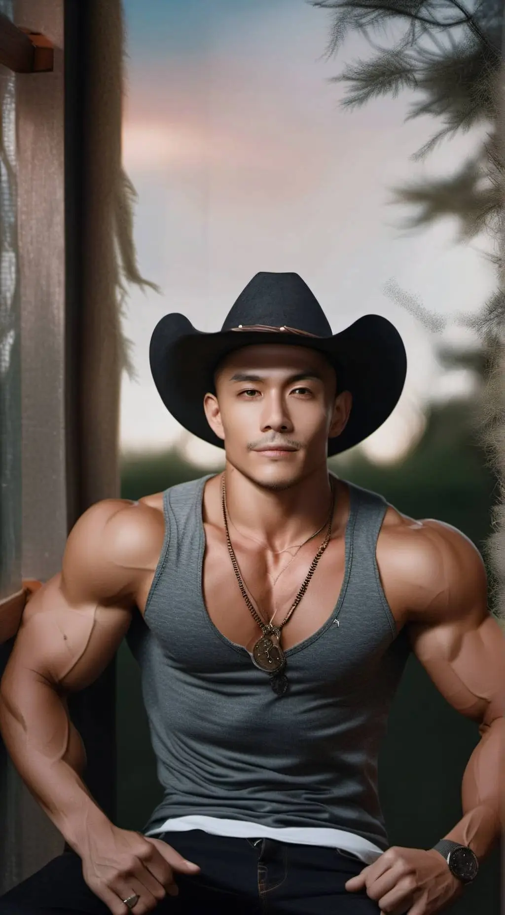 ai character: Izack background