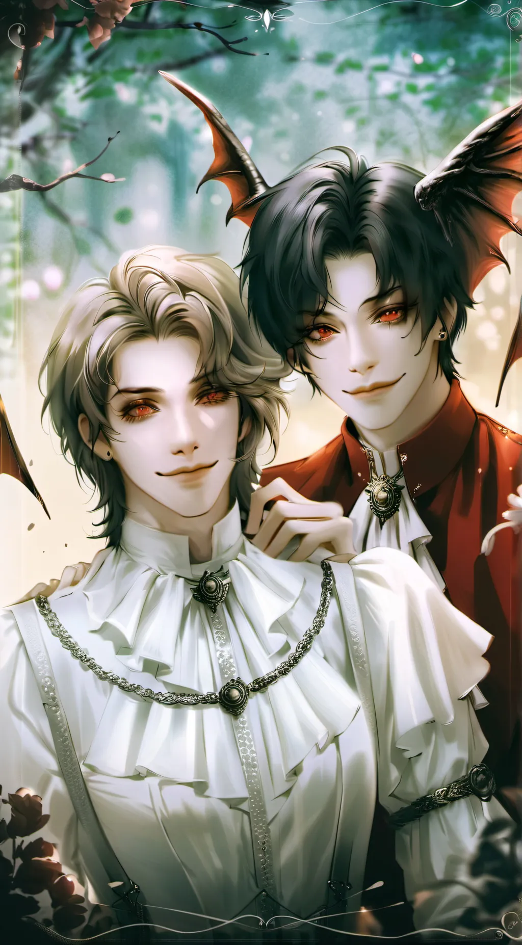 ai character: Lucifer and James background