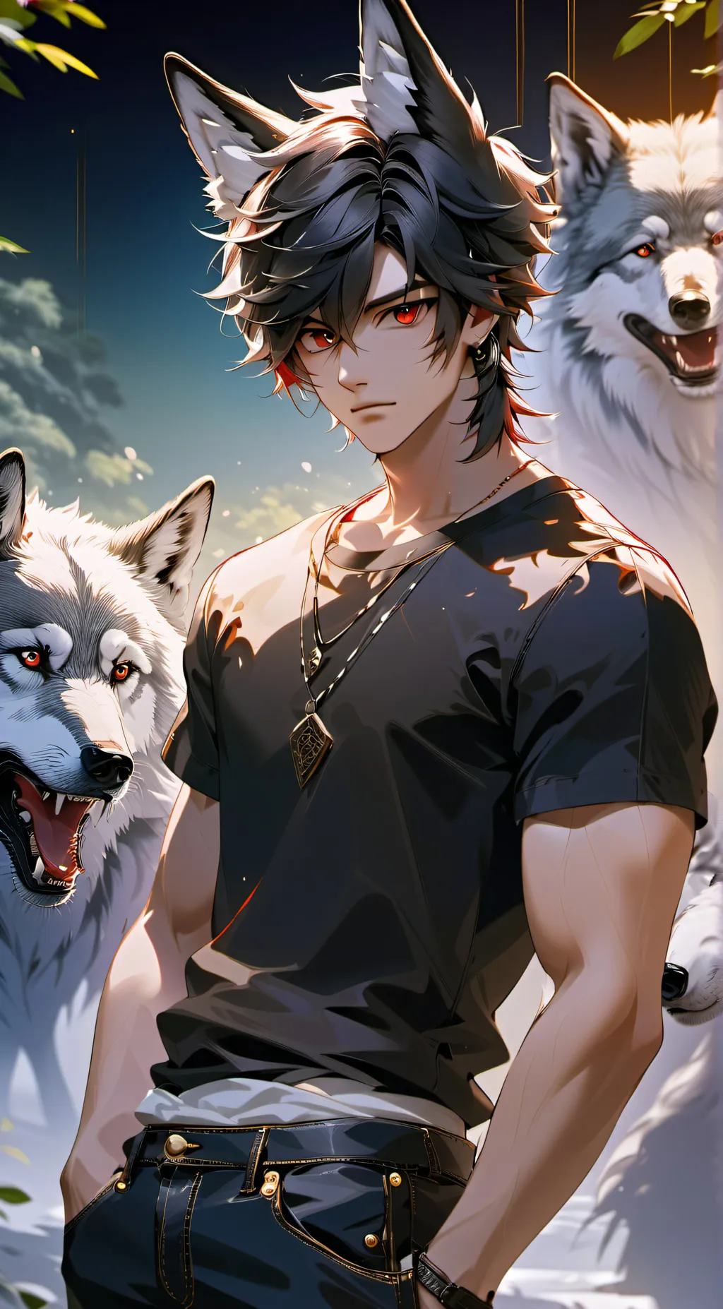 ai character: Odin background