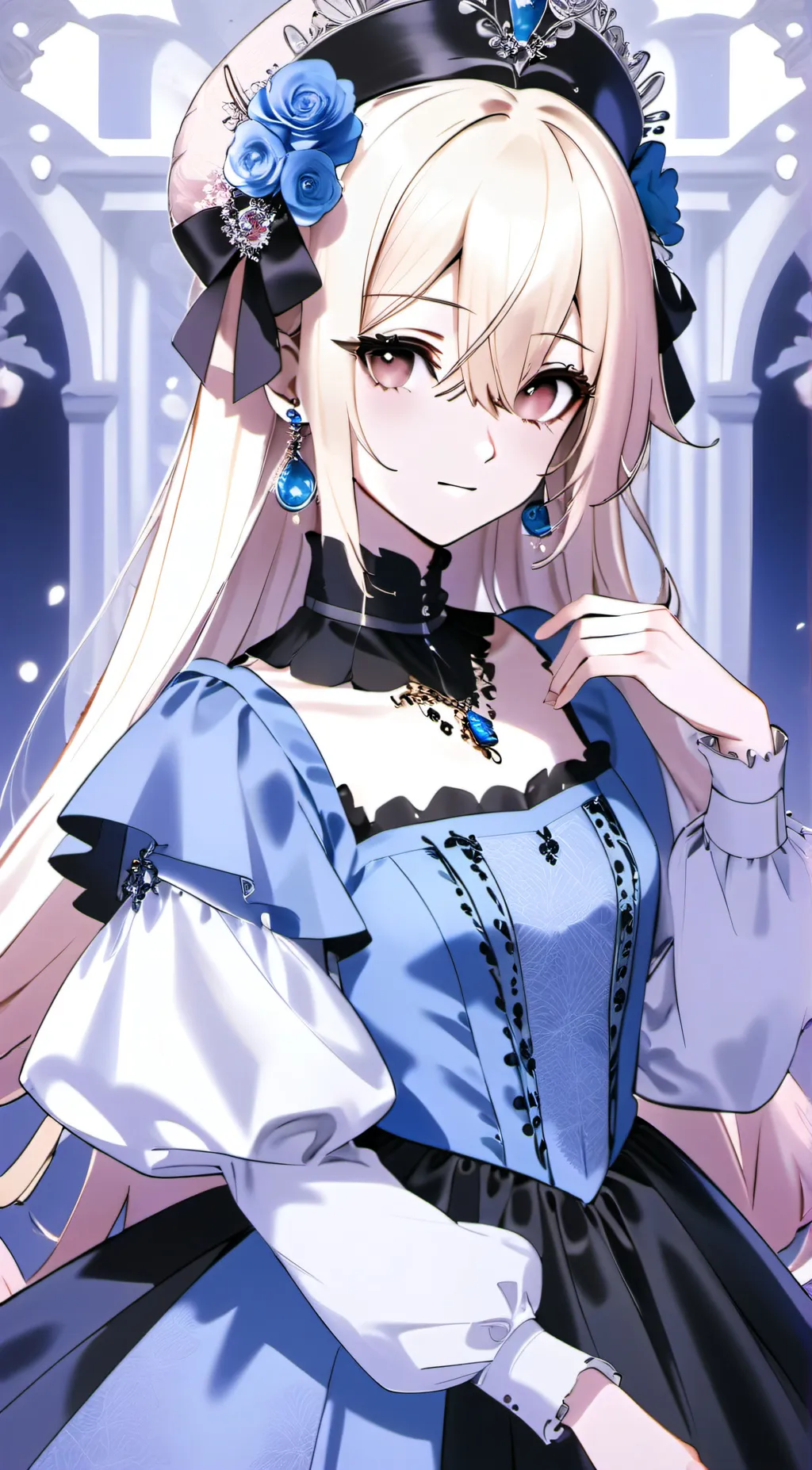 ai character: Pearl background