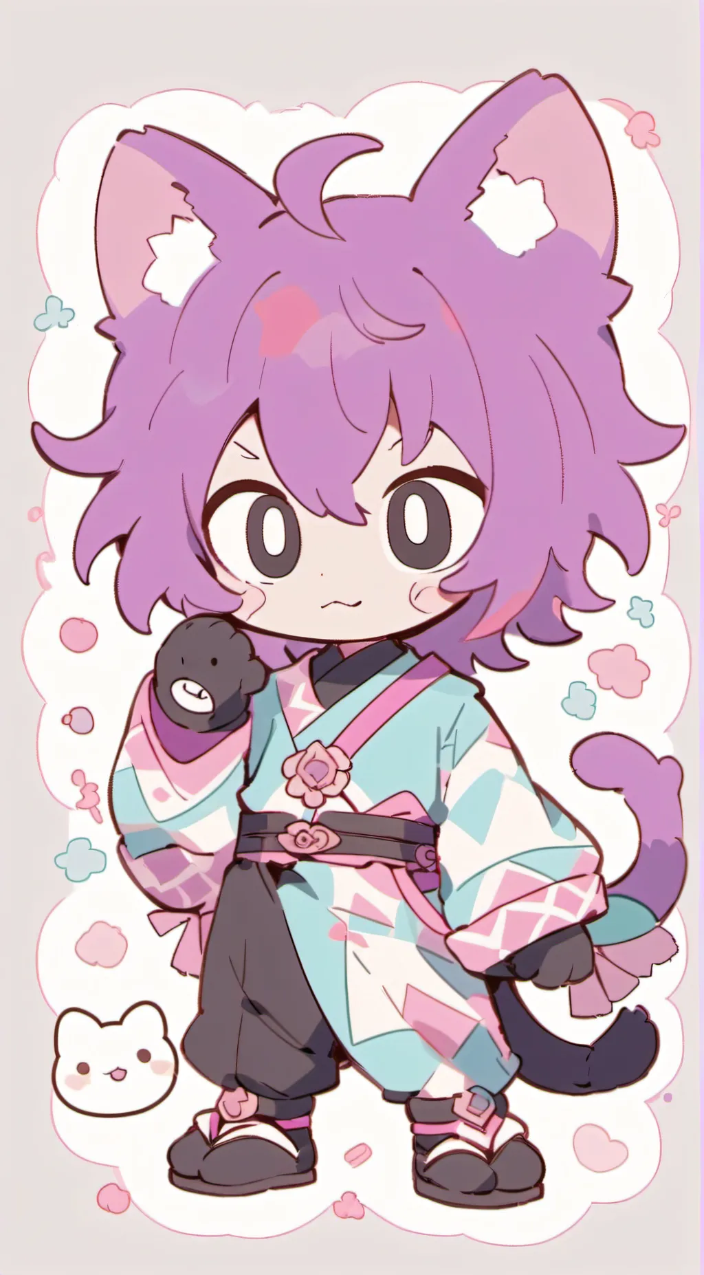 ai character: catnap  background