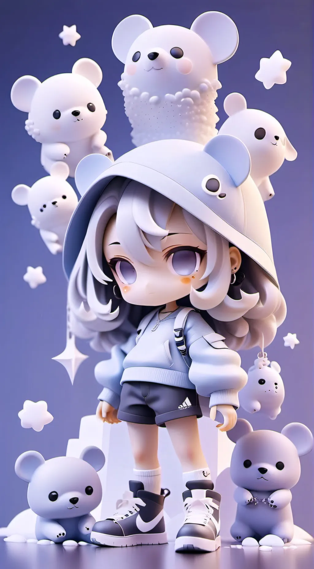 ai character: Tiffany background