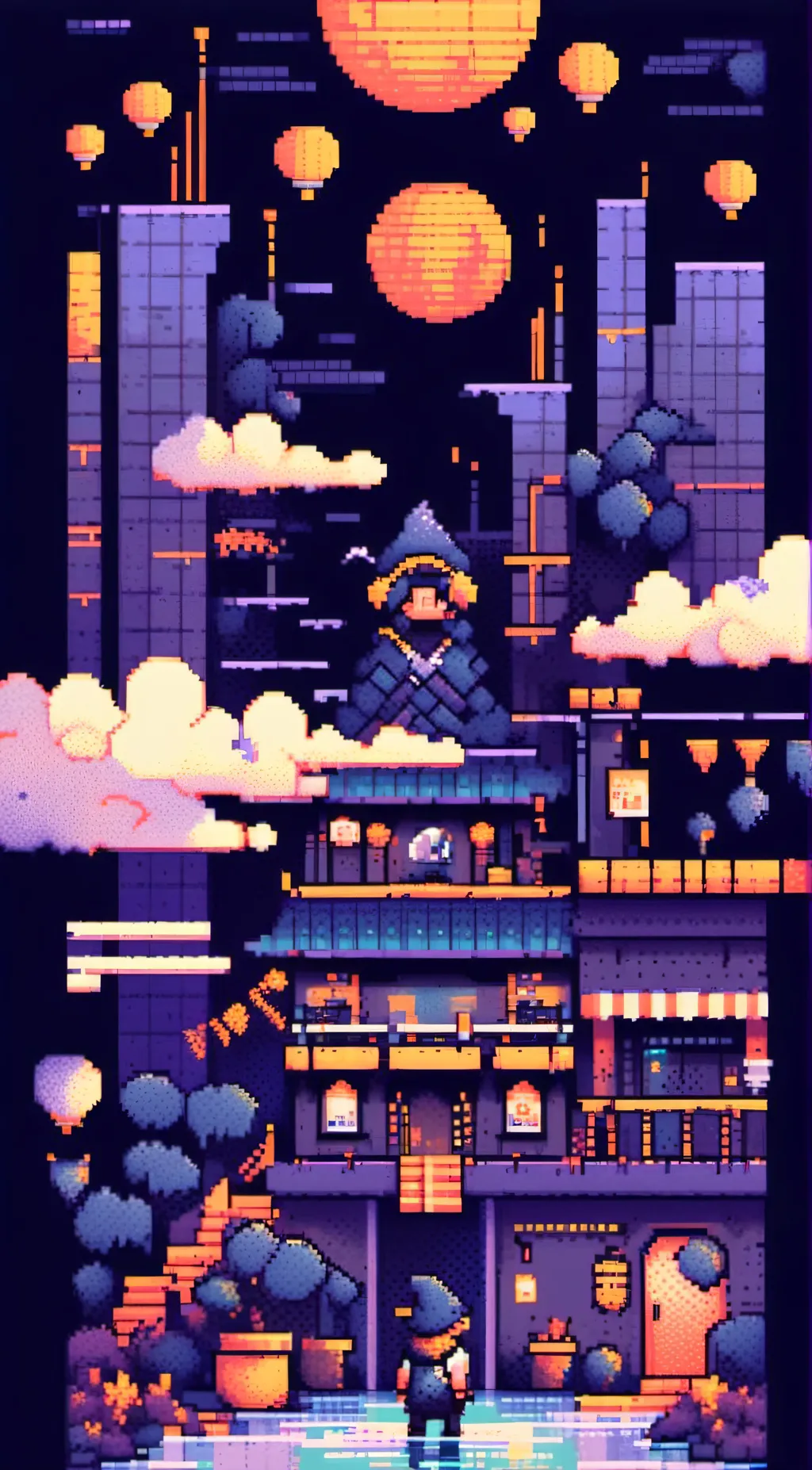 ai character: kickin chicken background