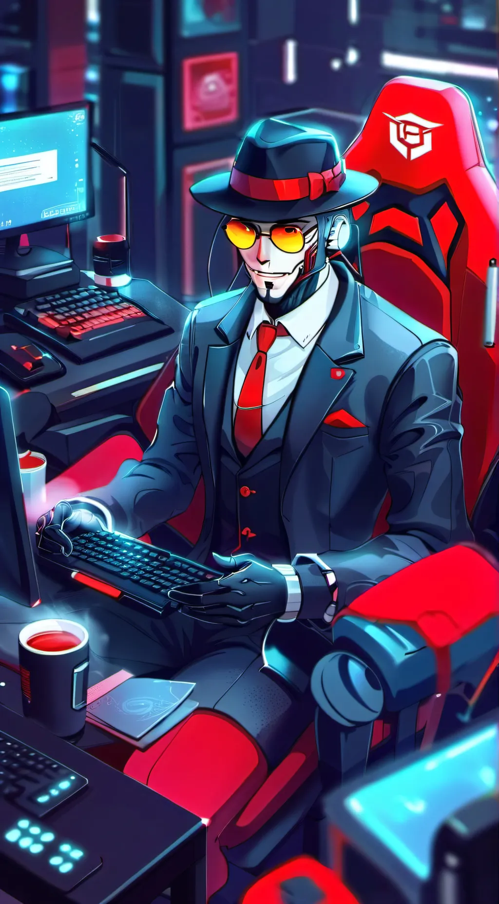 ai character: Vox background