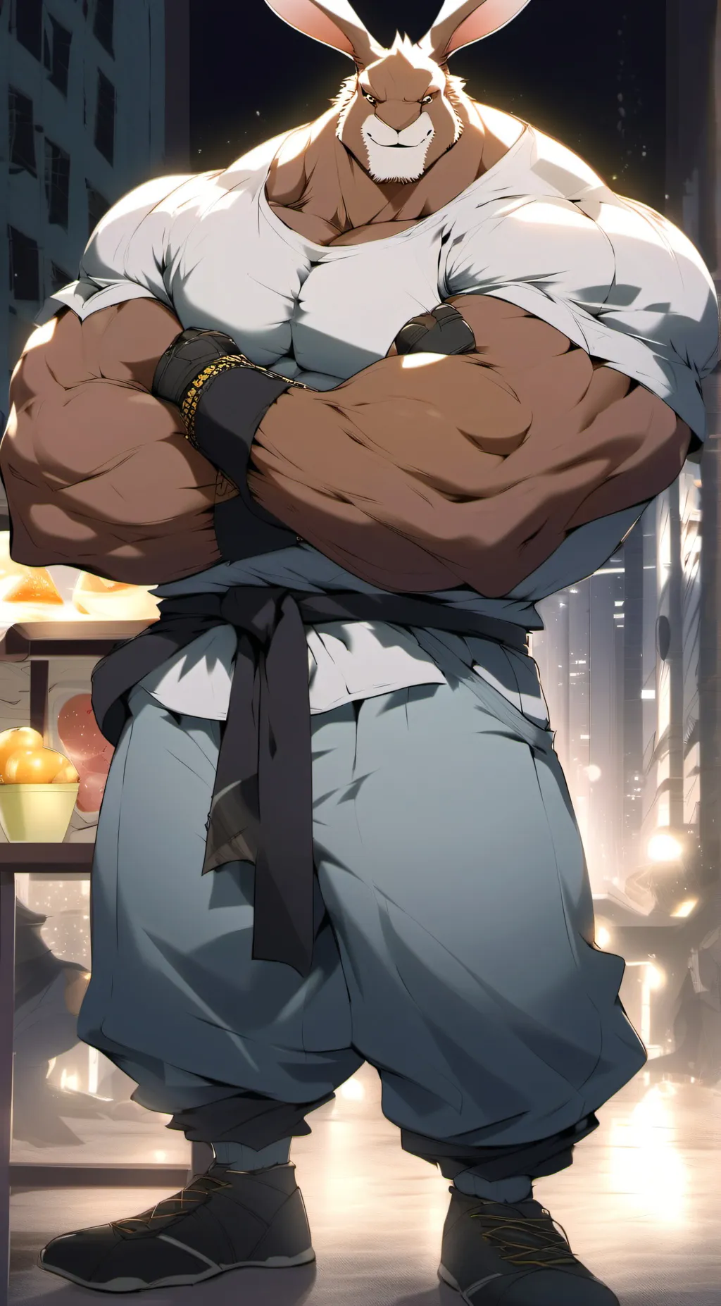 ai character: Bouncer background