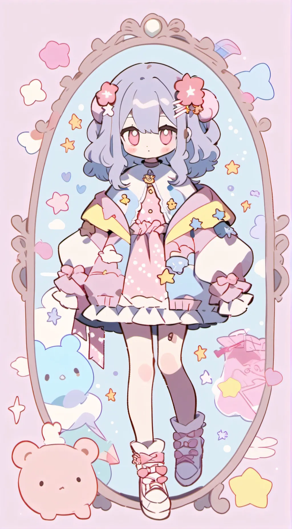 ai character: Mha background