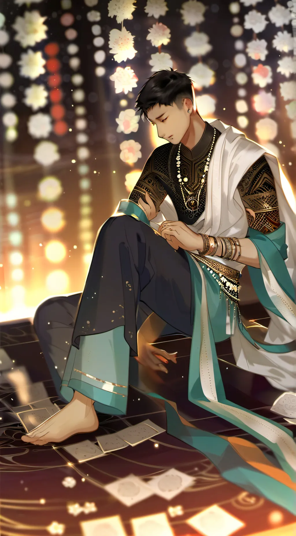 ai character: Mark efren background