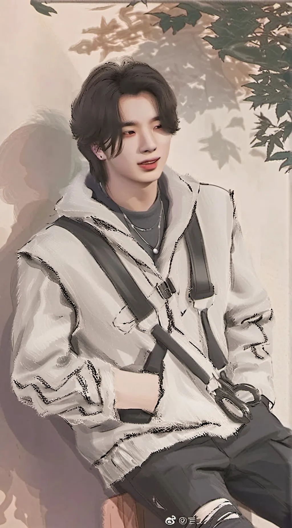 ai character: Hyunjin background