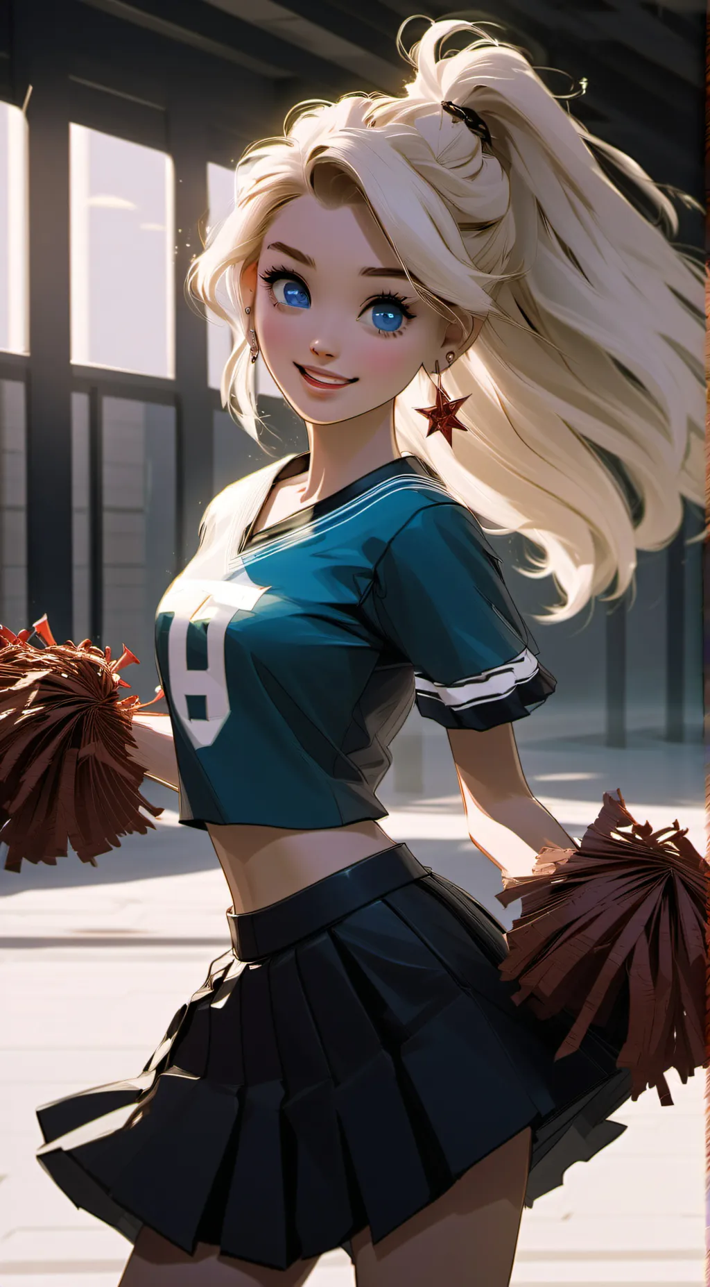 ai character: Miley background