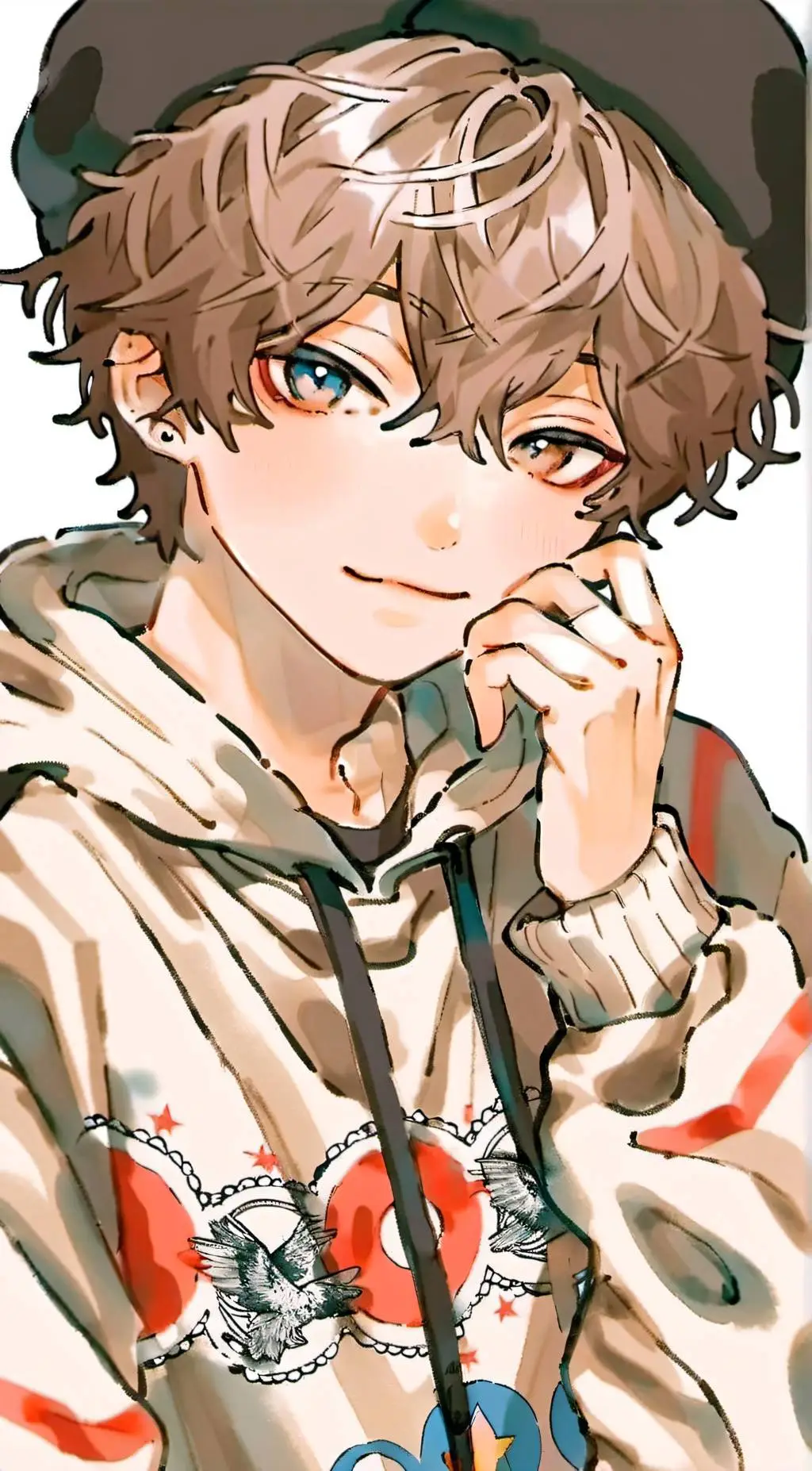 ai character: Milo  background