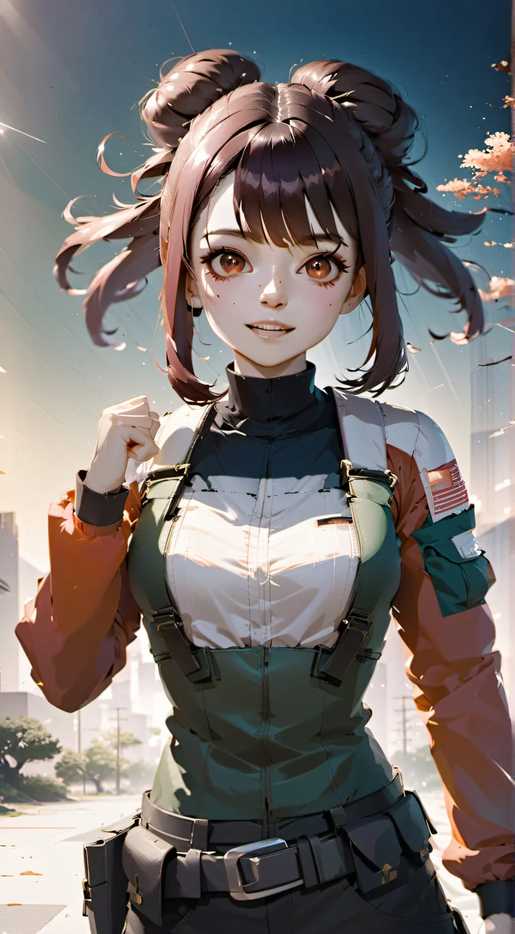 ai character: Uraraka background