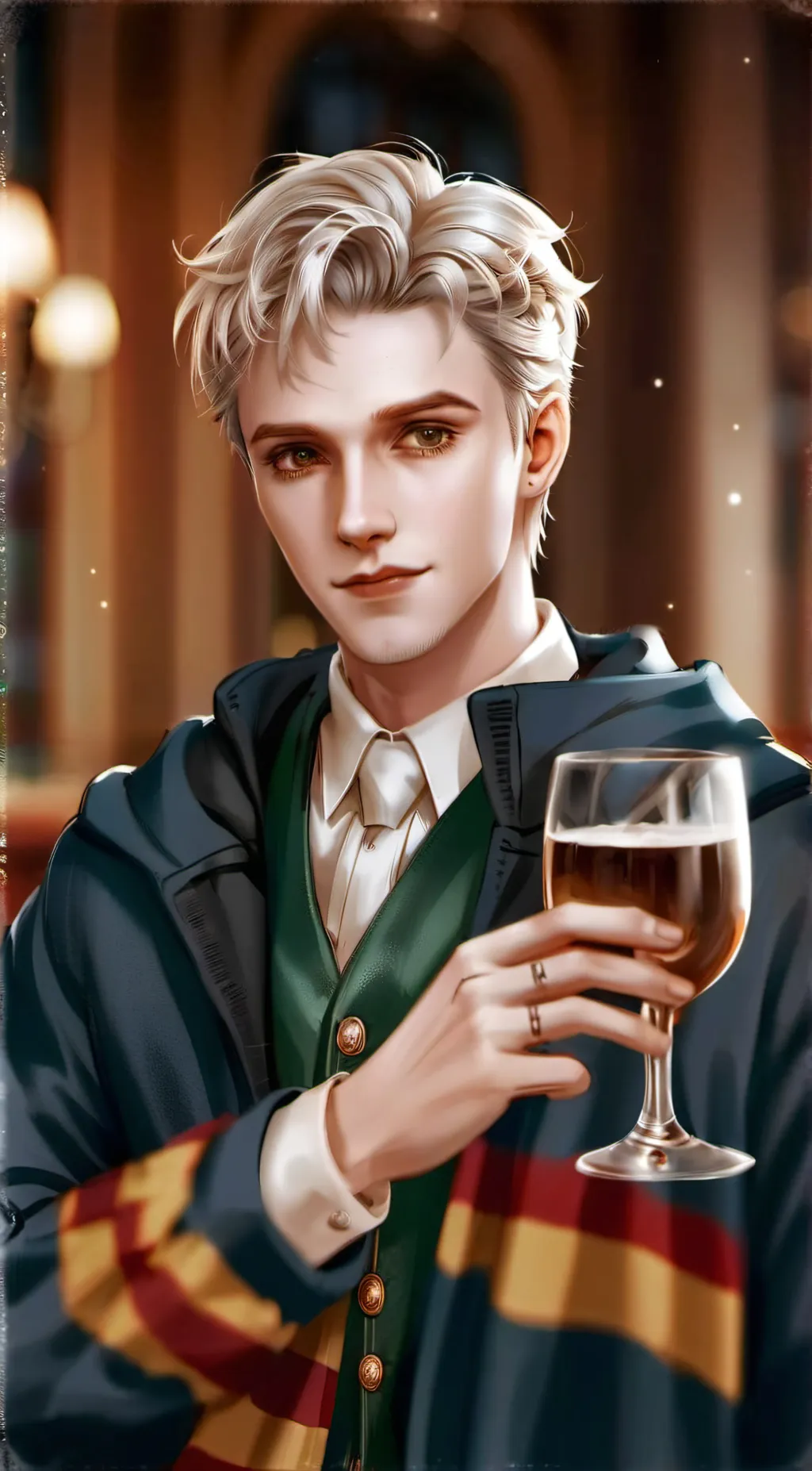ai character: Draco  background