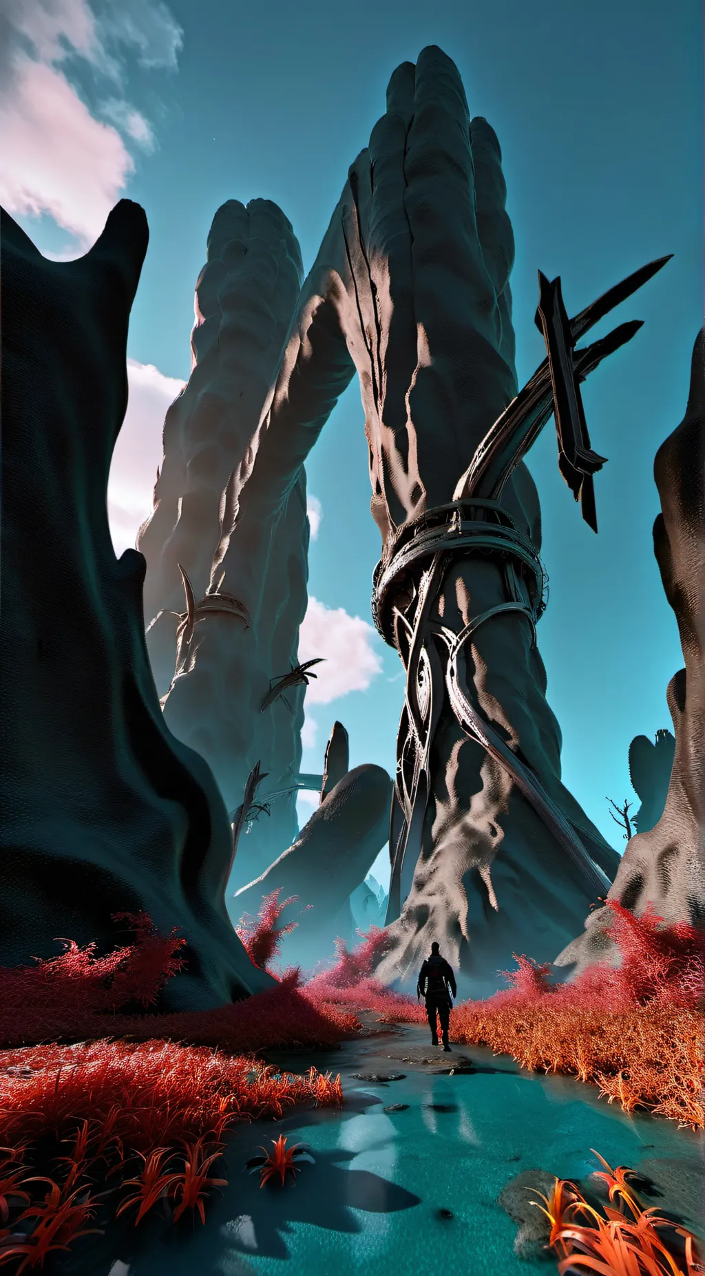 ai character: giant hunterxhunte background