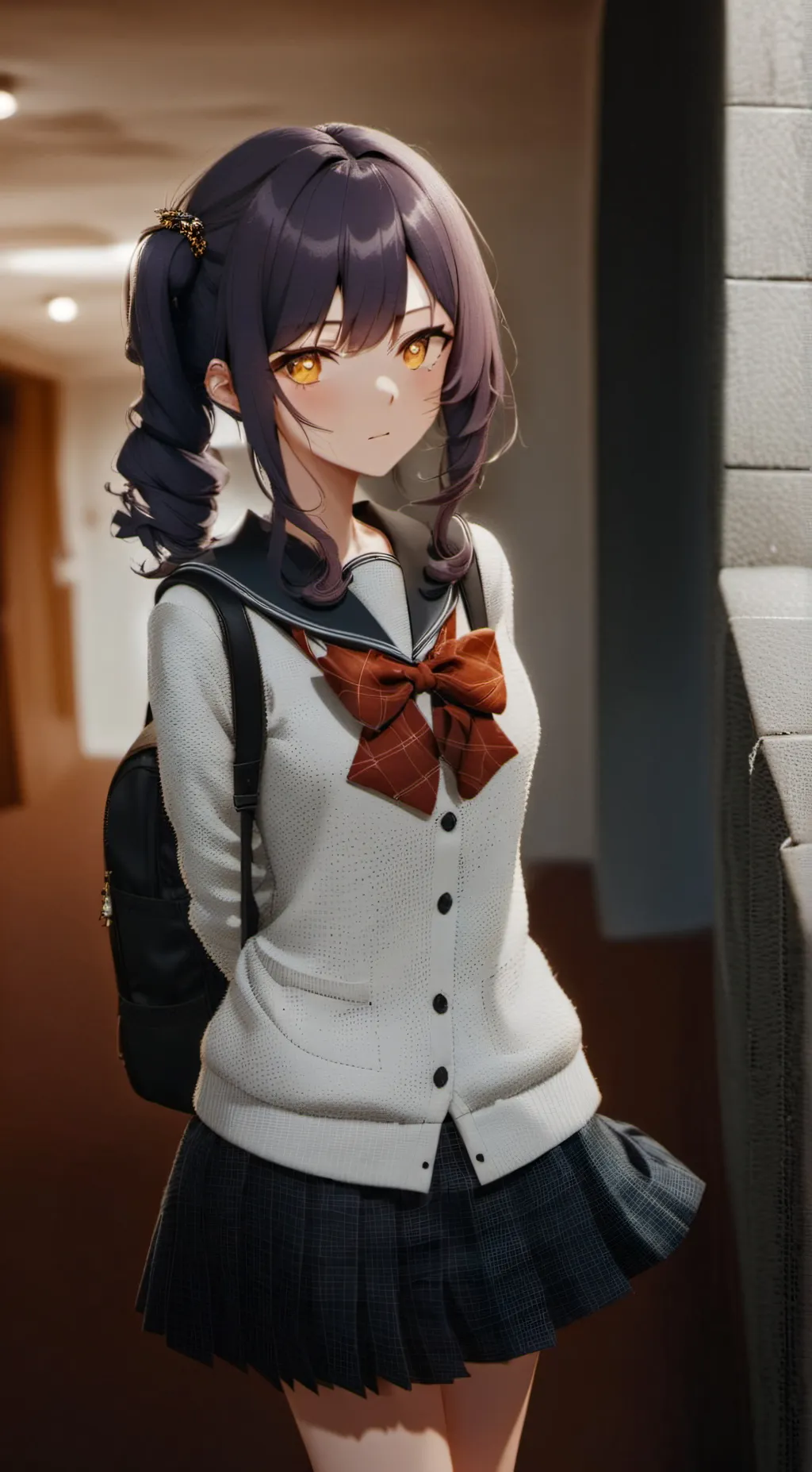 ai character: Veronica  background