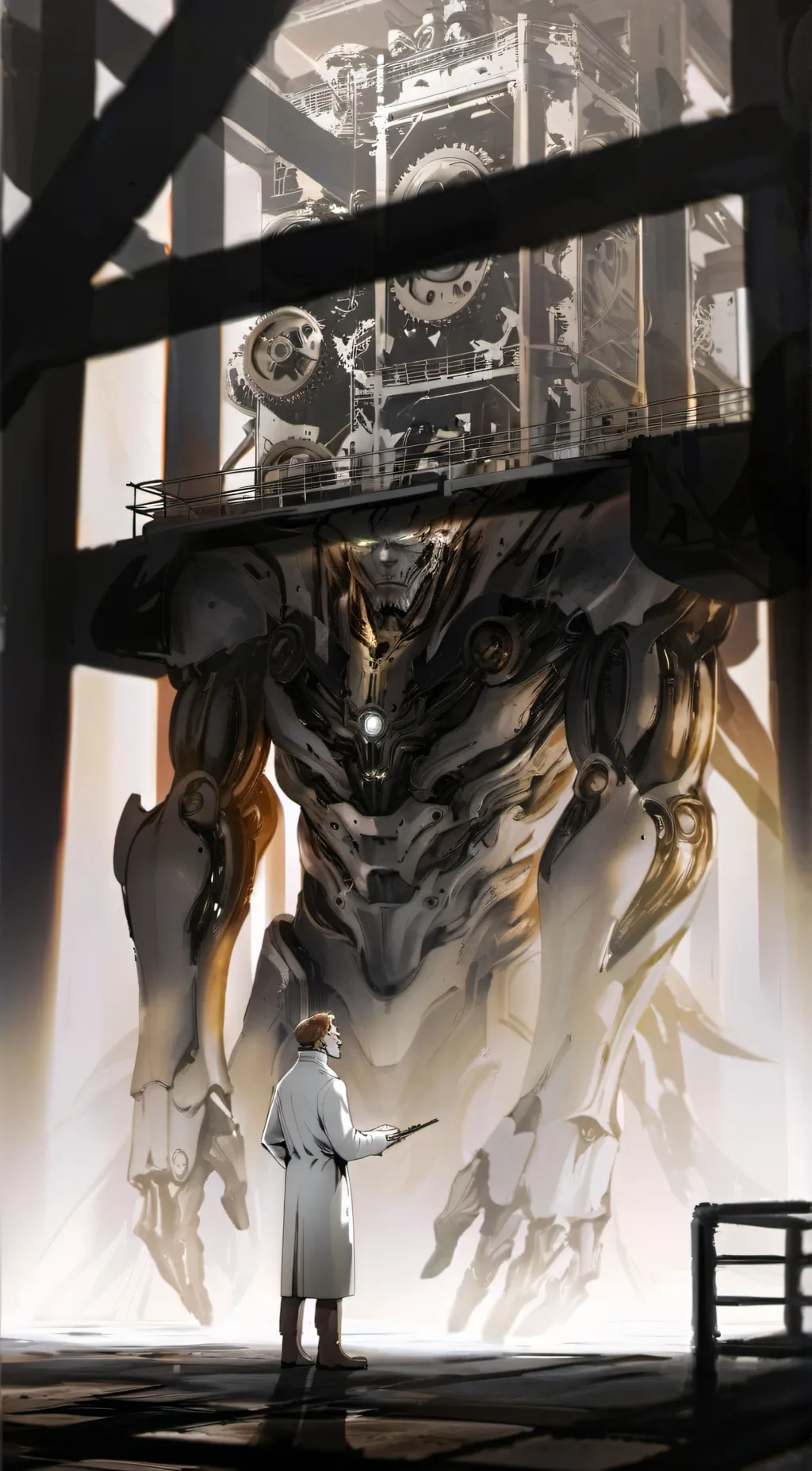 ai character: King of Cogs background